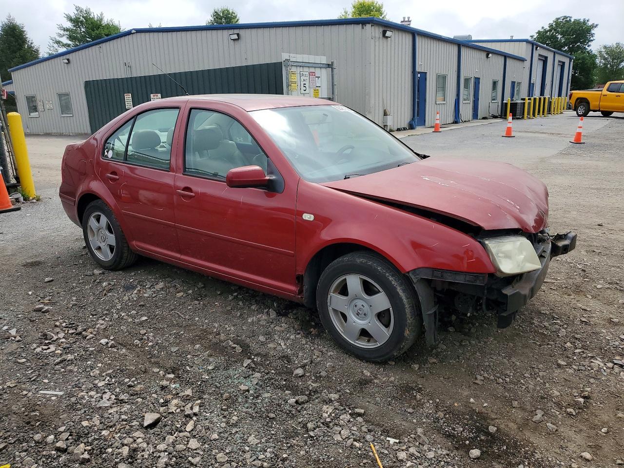 2000 Volkswagen Jetta Gls Red vin: 3VWSC29M2YM104254