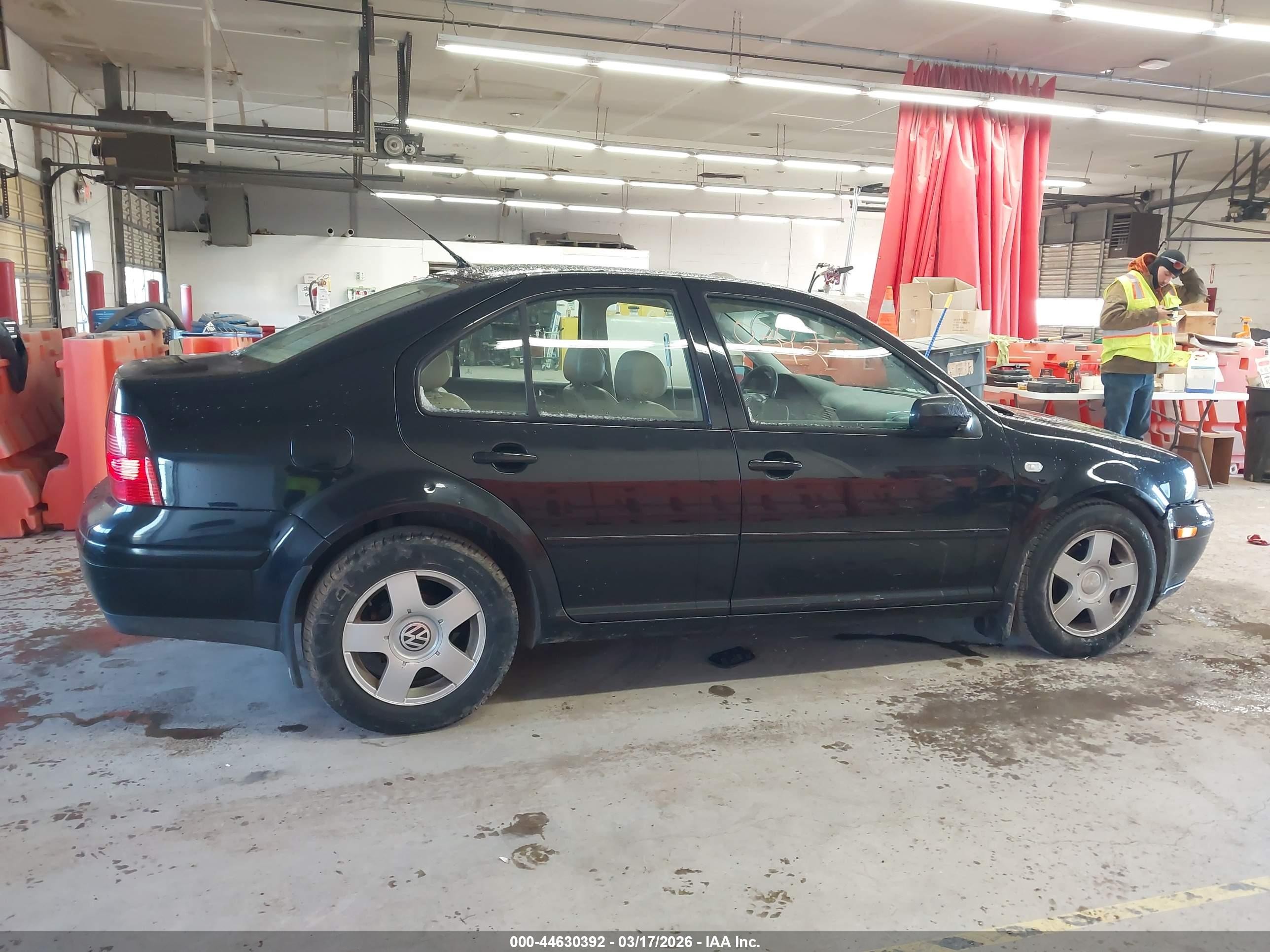 2000 Volkswagen Jetta Gls Black vin: 3VWSC29M3YM000808