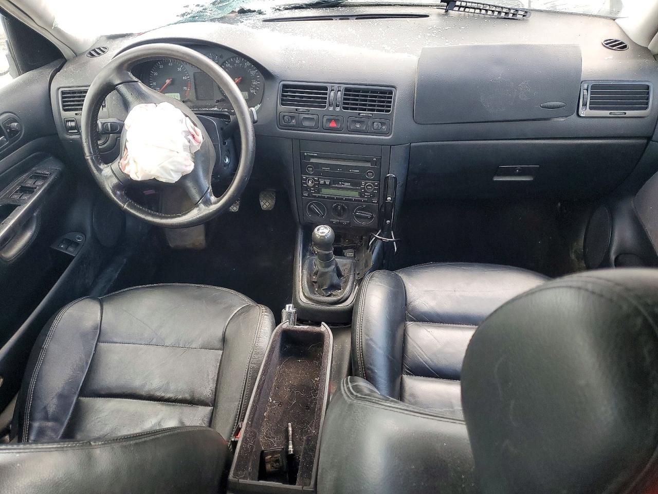 2000 Volkswagen Jetta Gls Blue vin: 3VWSC29M4YM104742