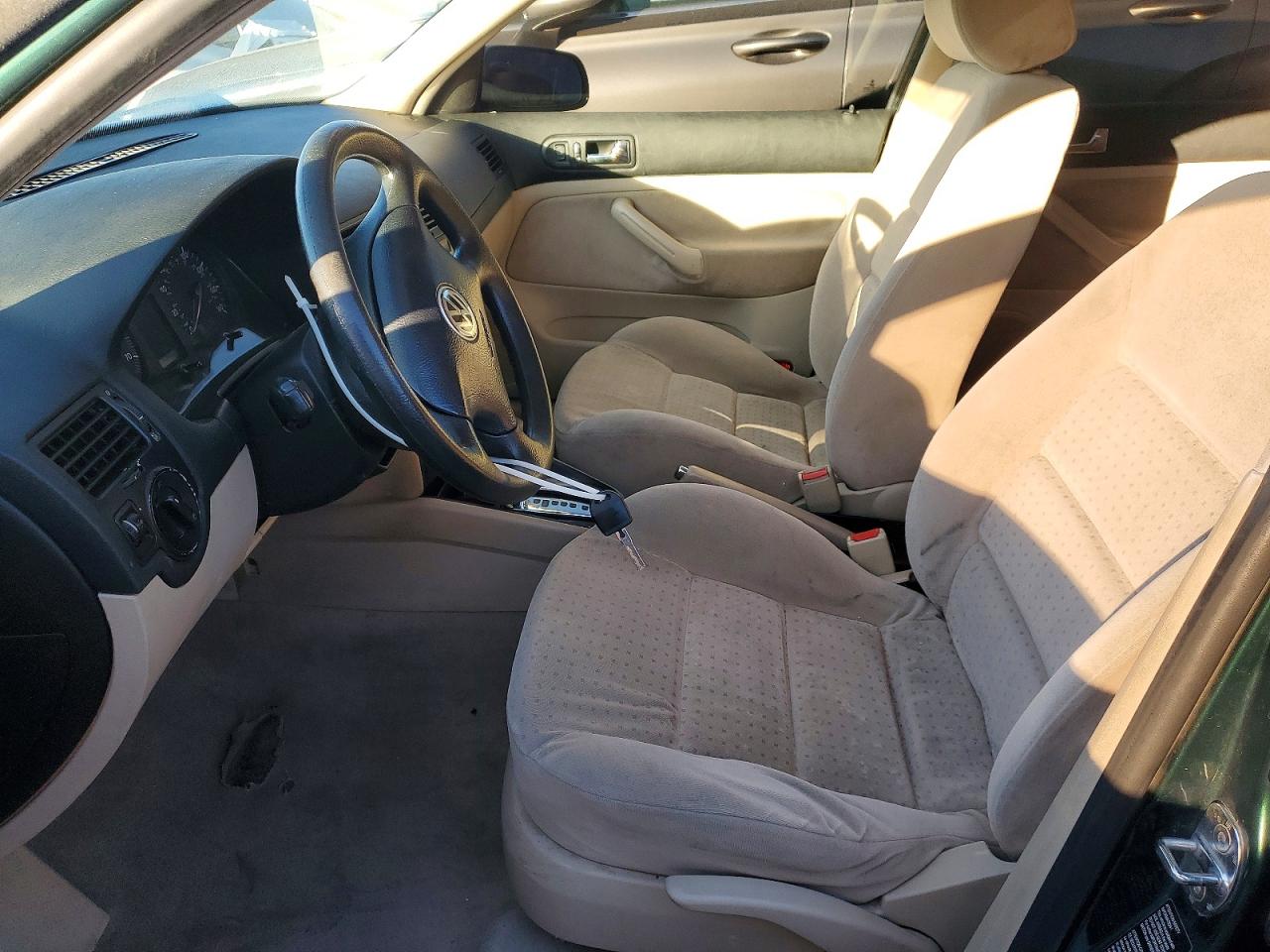 1999 Volkswagen Jetta Gls Green vin: 3VWSC29M5XM030200