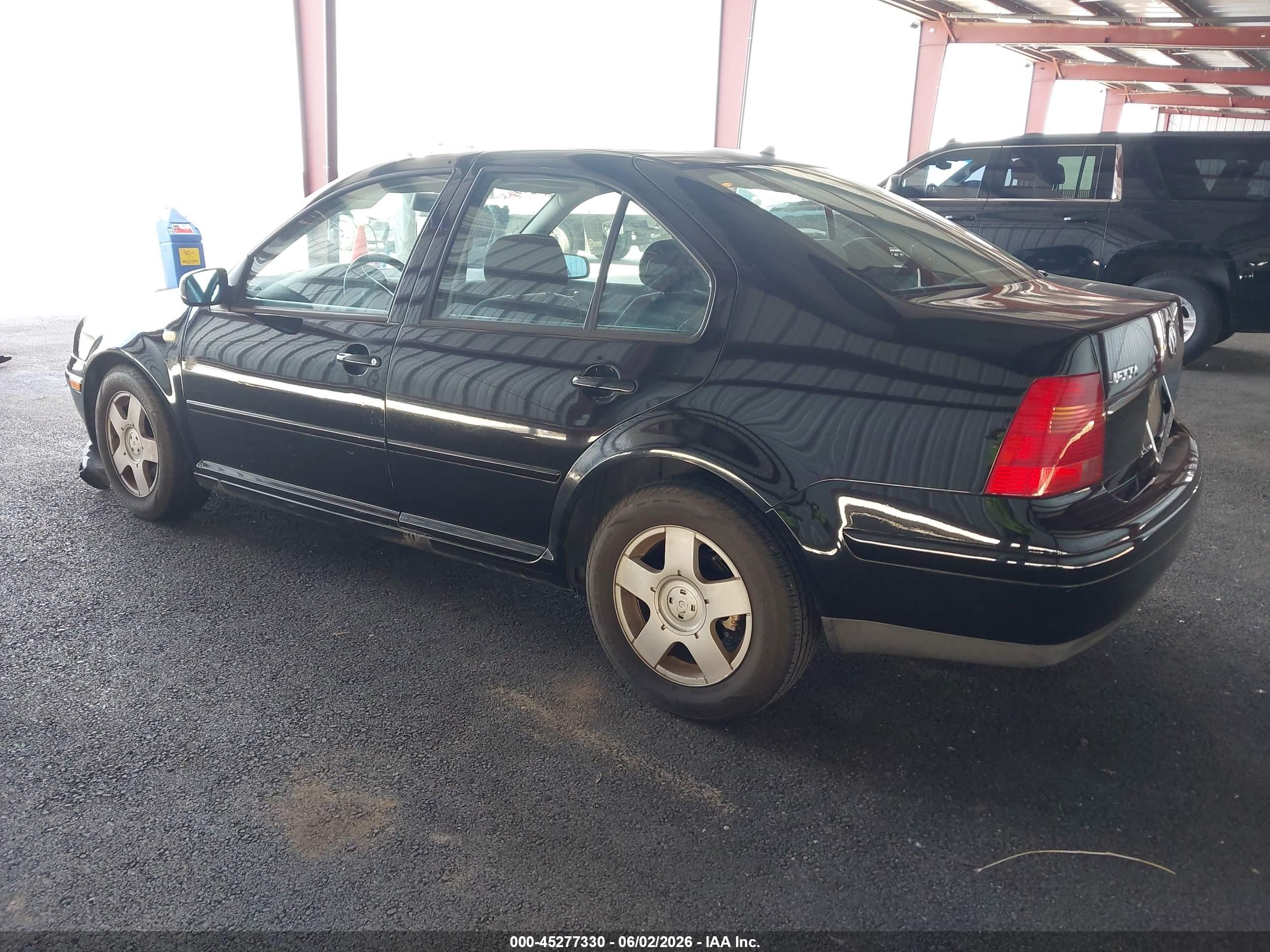 1999 Volkswagen Jetta Gls Black vin: 3VWSC29M6XM075789