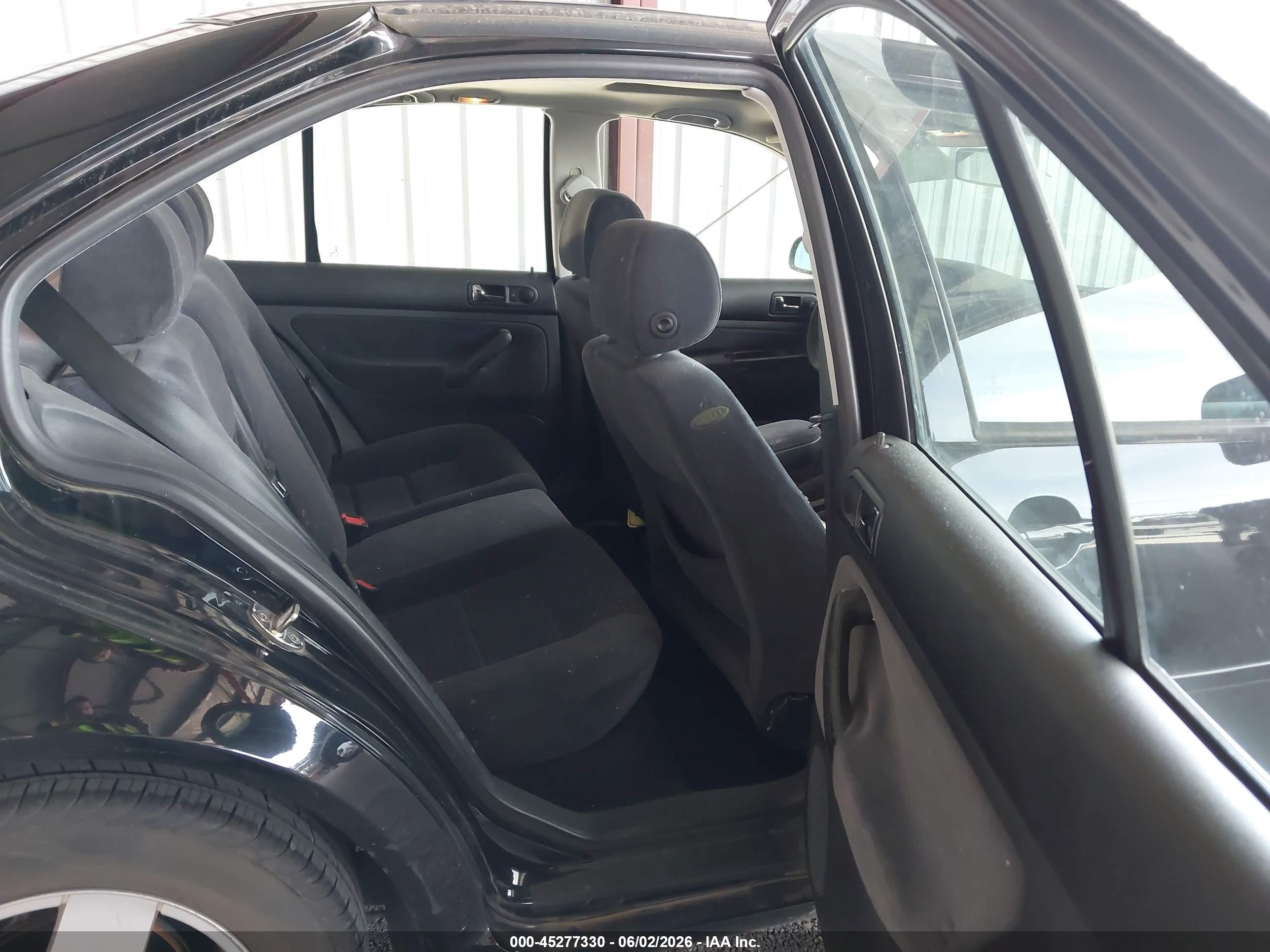 1999 Volkswagen Jetta Gls Black vin: 3VWSC29M6XM075789