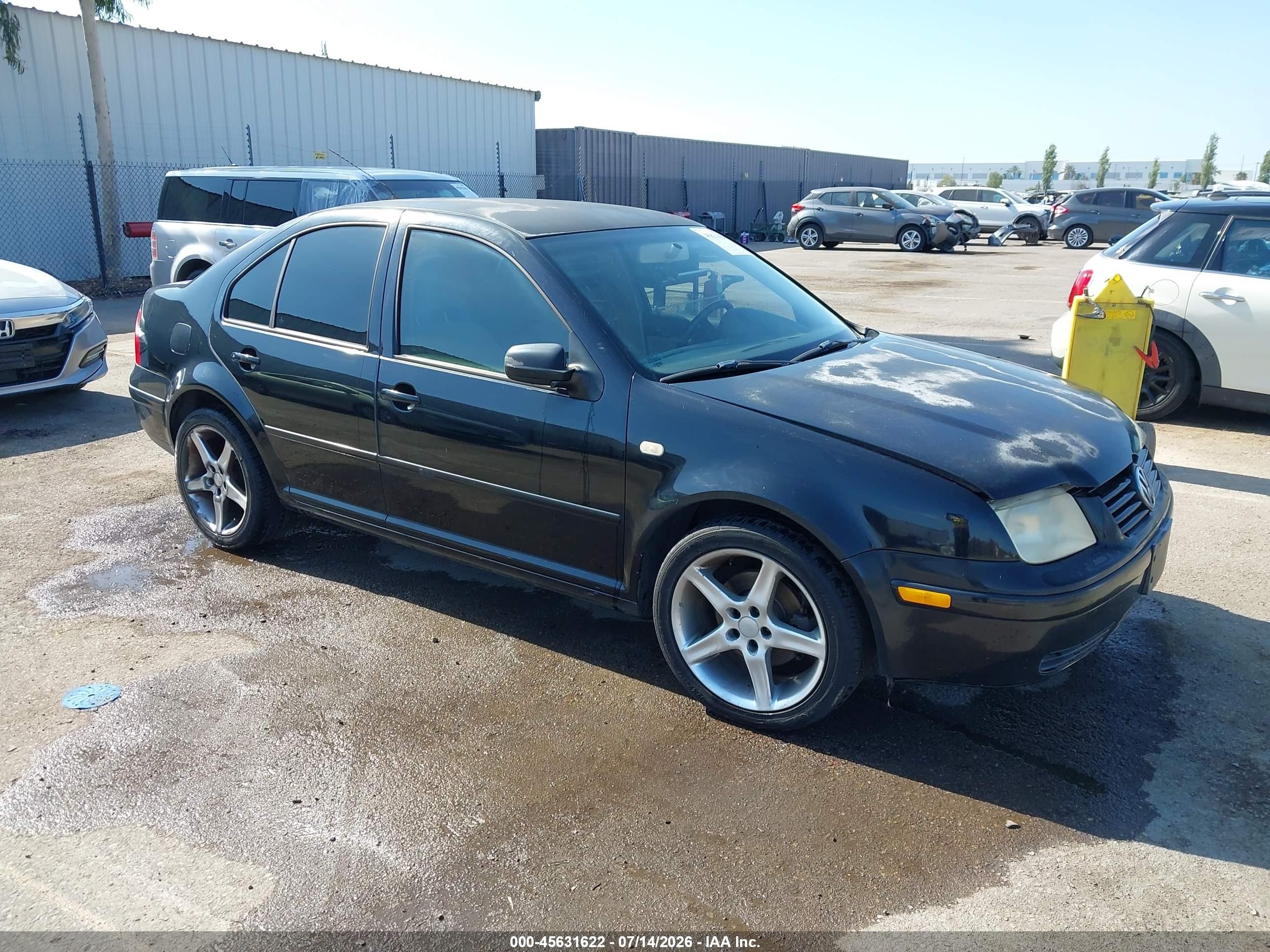 2000 Volkswagen Jetta Gls Black vin: 3VWSC29M6YM098166
