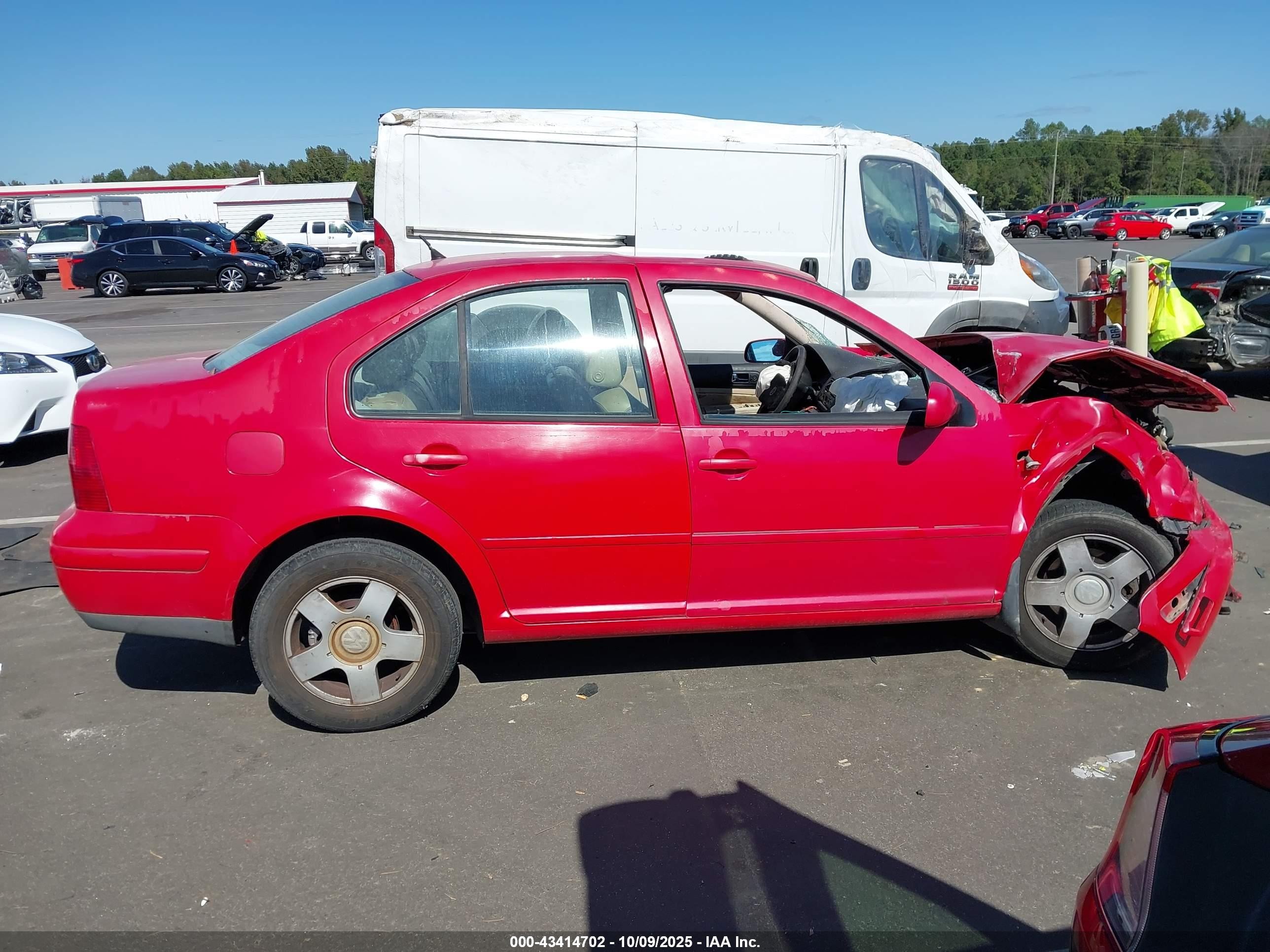 2000 Volkswagen Jetta Gls Красный vin: 3VWSC29M7YM120711