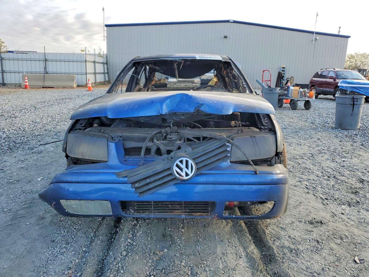 2001 Volkswagen Jetta Blue vin: 3VWSC29M91M078791