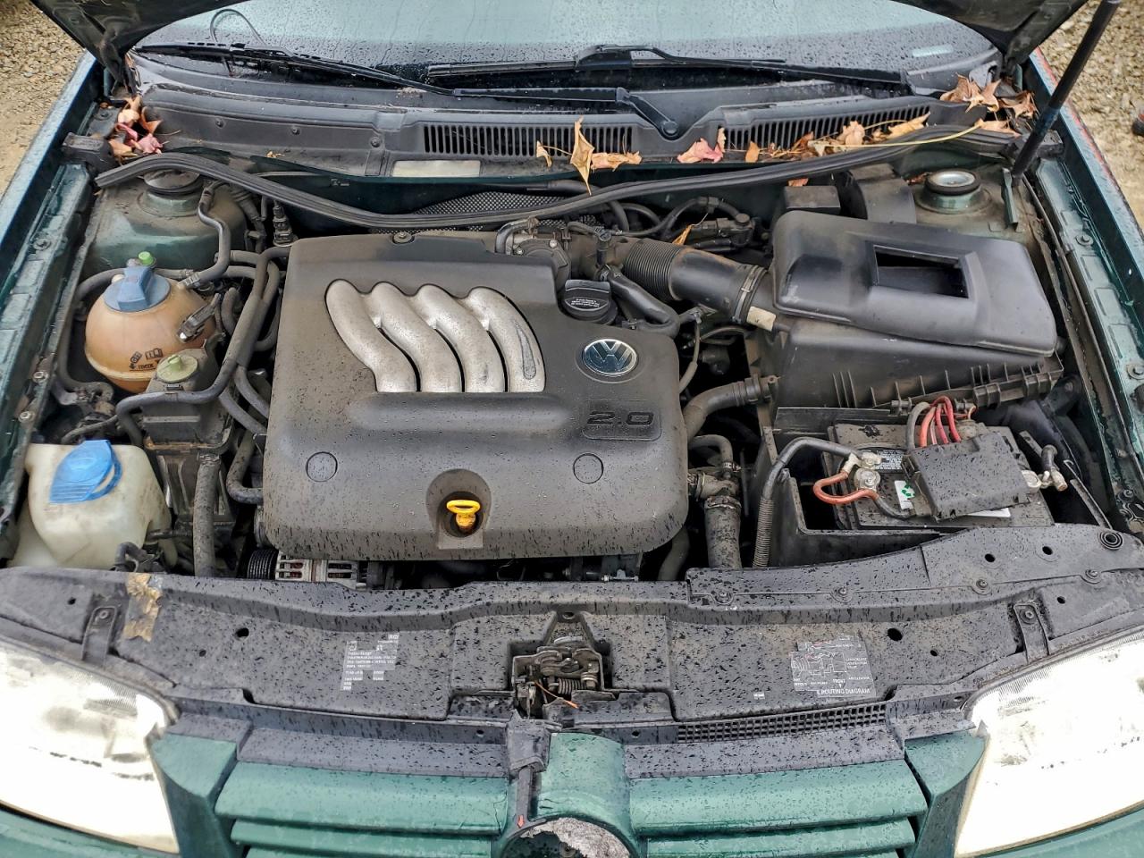 1999 Volkswagen Jetta Gls Green vin: 3VWSC29M9XM030426