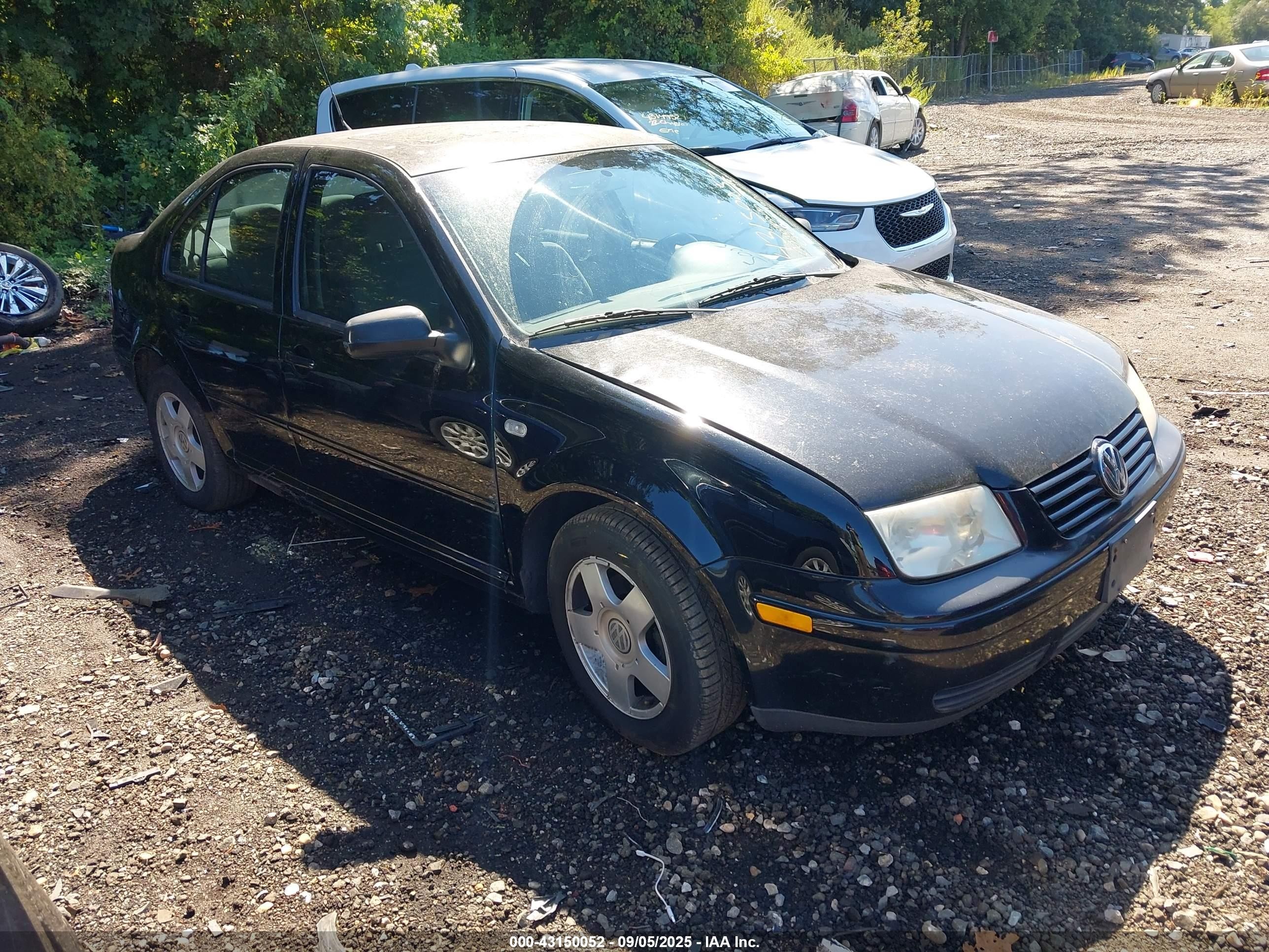 2000 Volkswagen Jetta Gls Black vin: 3VWSC29M9YM169277