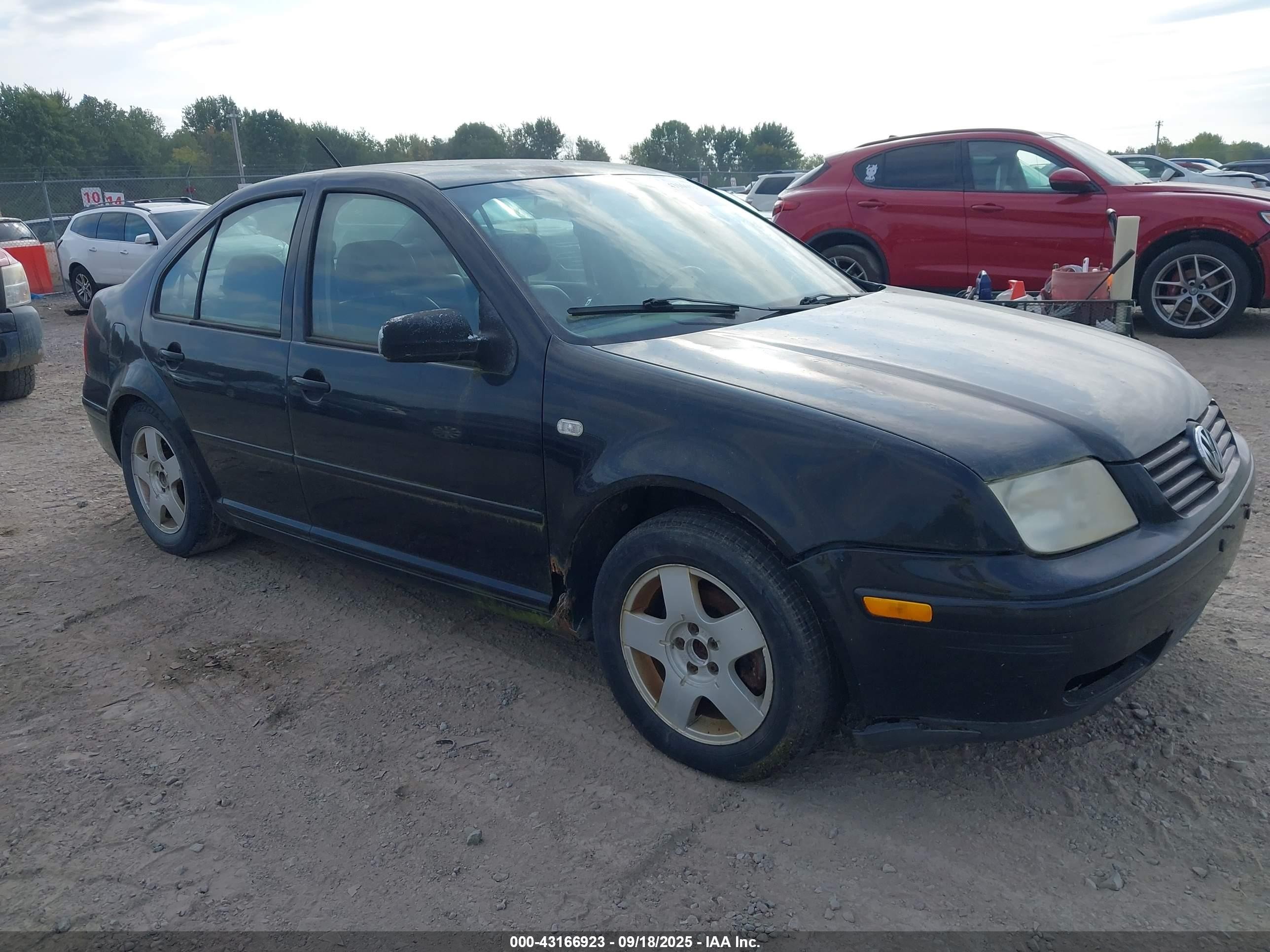 2000 Volkswagen Jetta Gls Black vin: 3VWSC29MXYM174066
