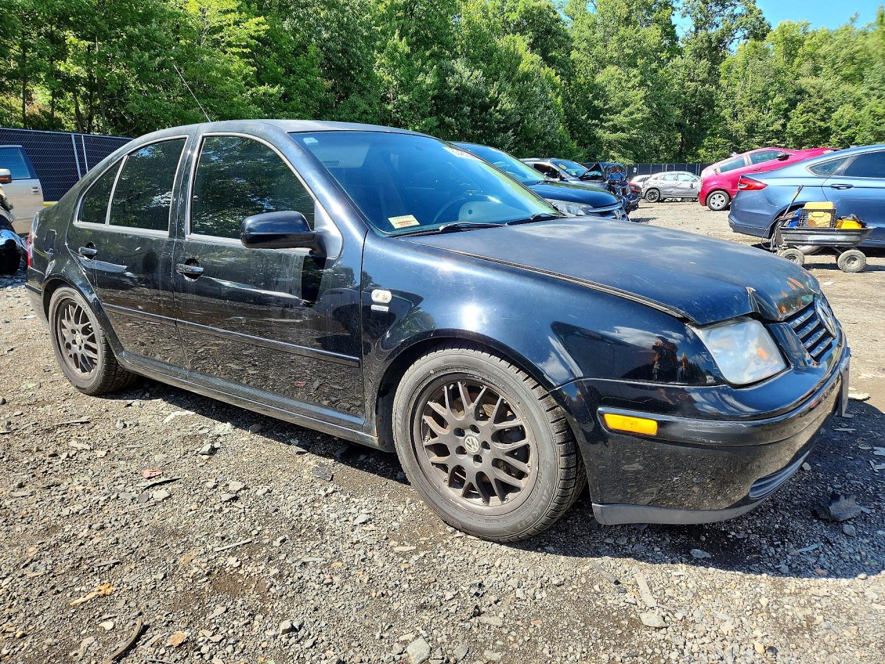 2001 Volkswagen Jetta Gls Черный vin: 3VWSD69M51M211311