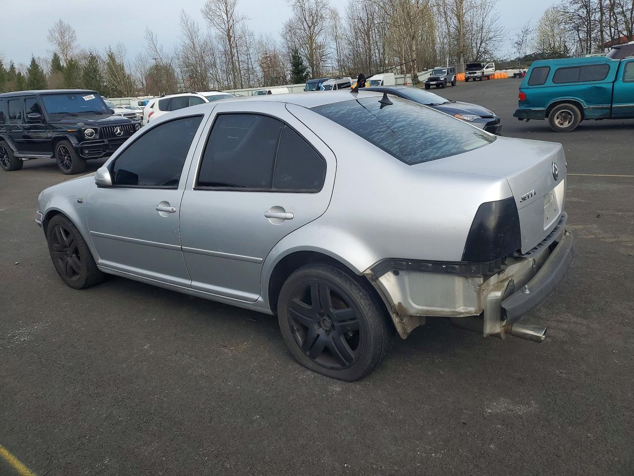 1999 Volkswagen Jetta Gls Silver vin: 3VWSE29M1XM053256