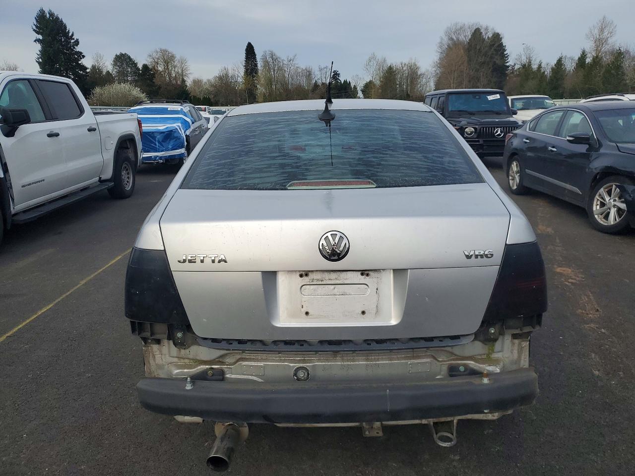 1999 Volkswagen Jetta Gls Silver vin: 3VWSE29M1XM053256