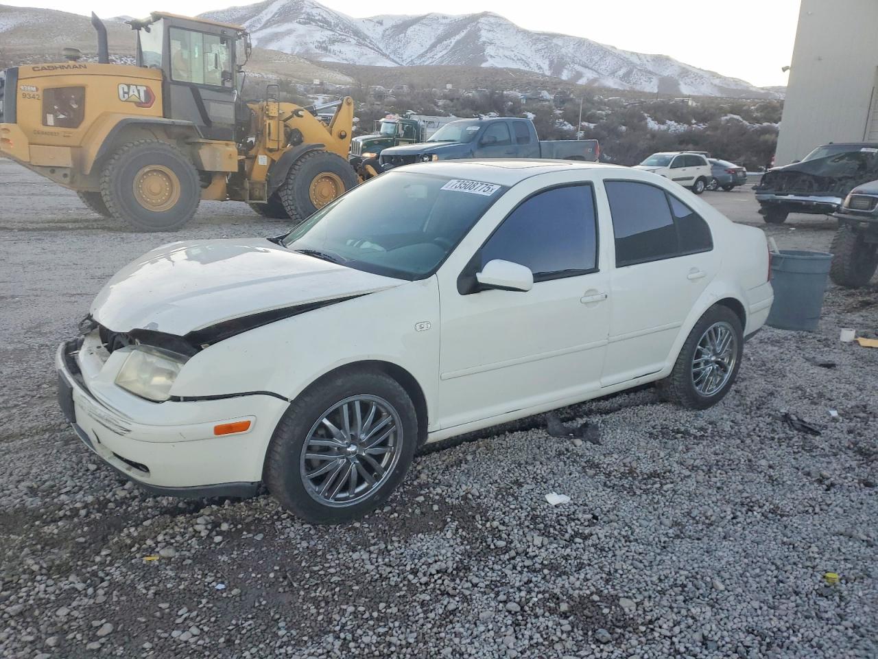 1999 Volkswagen Jetta Gls Белый vin: 3VWSE29M2XM069112