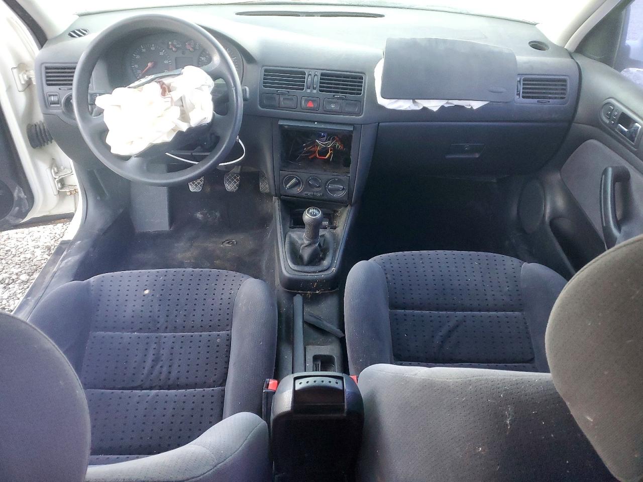 1999 Volkswagen Jetta Gls White vin: 3VWSE29M2XM069112