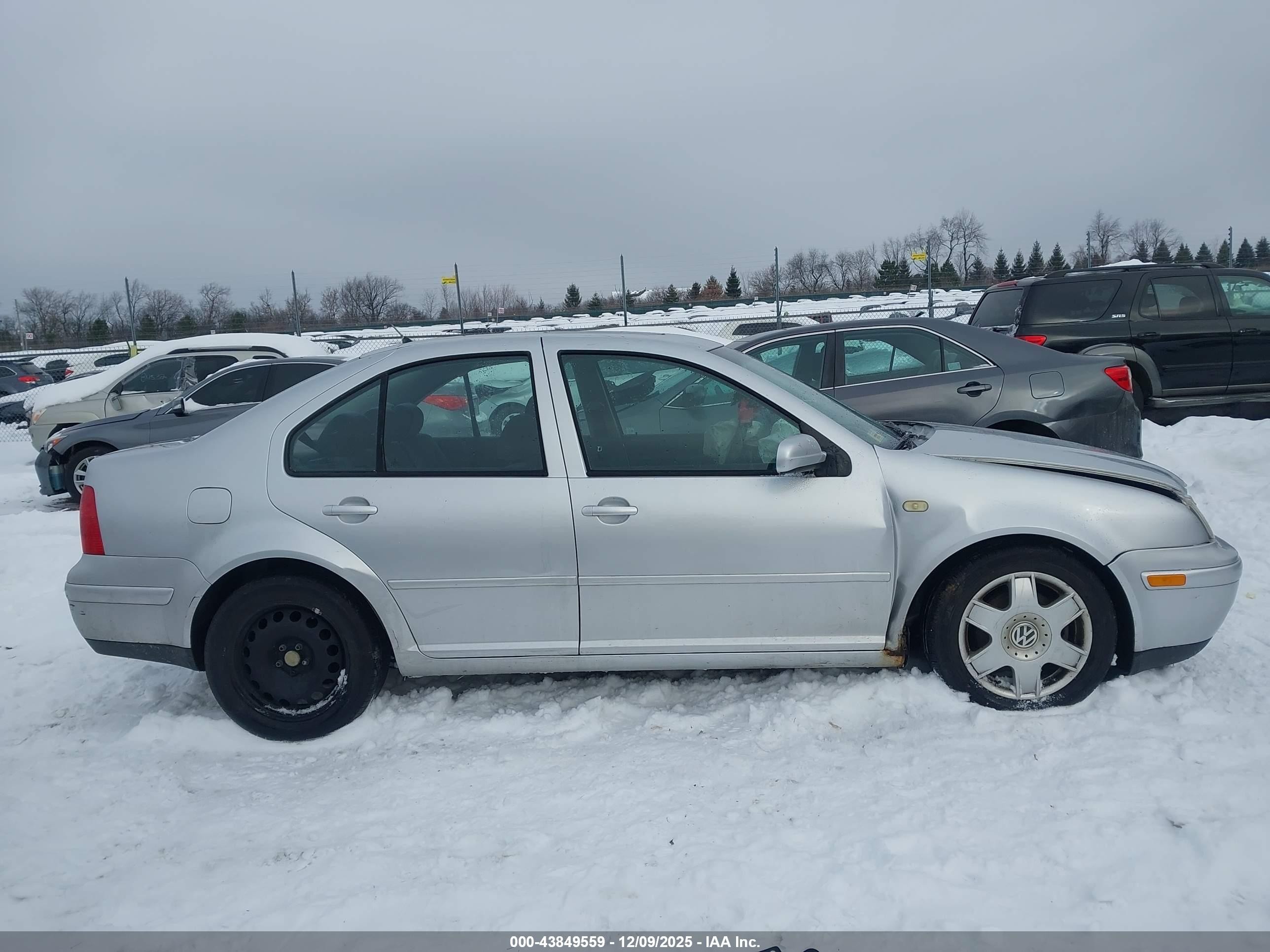 2000 Volkswagen Jetta Gls Vr6 Silver vin: 3VWSE29M2YM014709