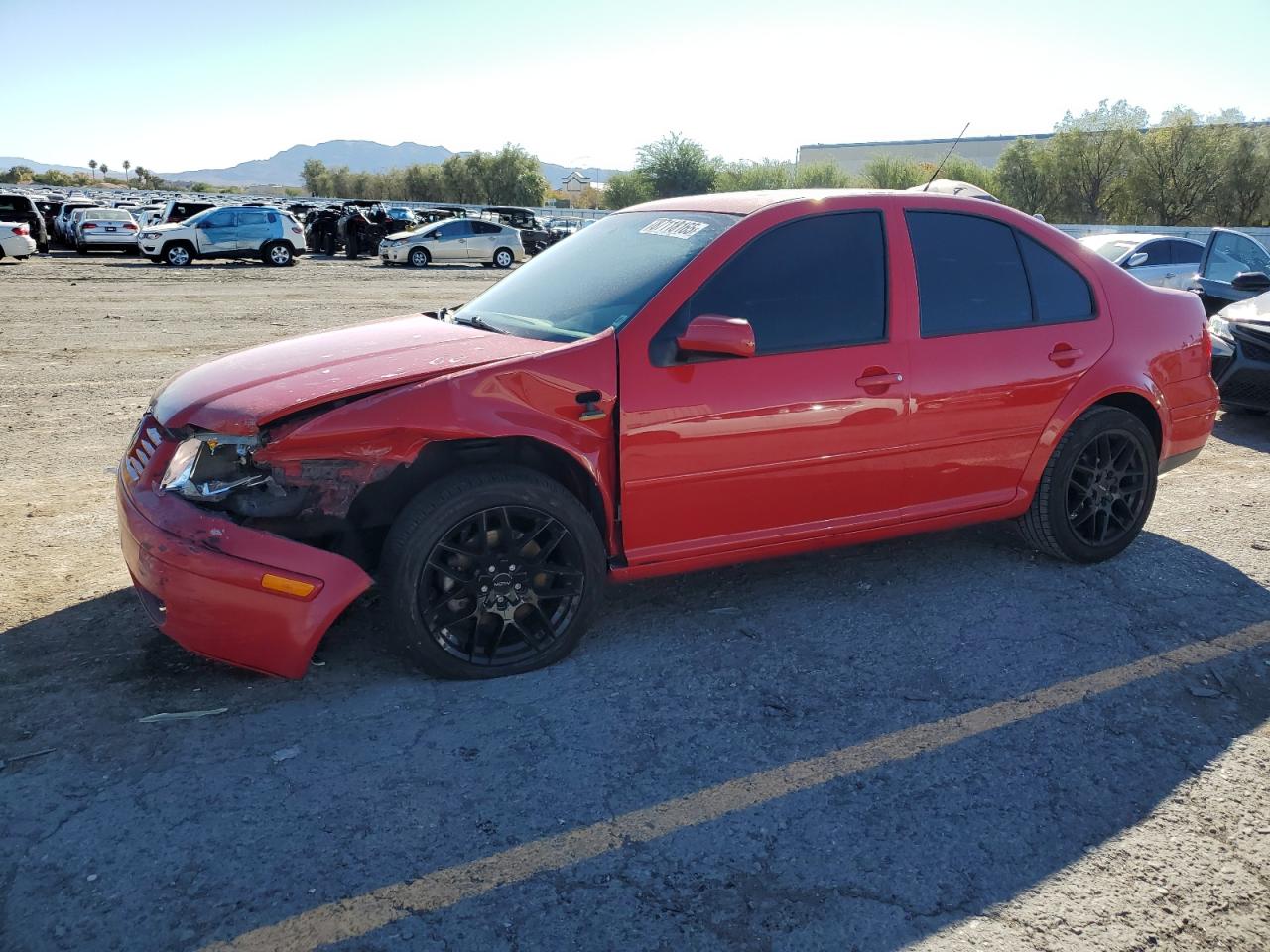 2000 Volkswagen Jetta Gls Red vin: 3VWSE29M2YM065045