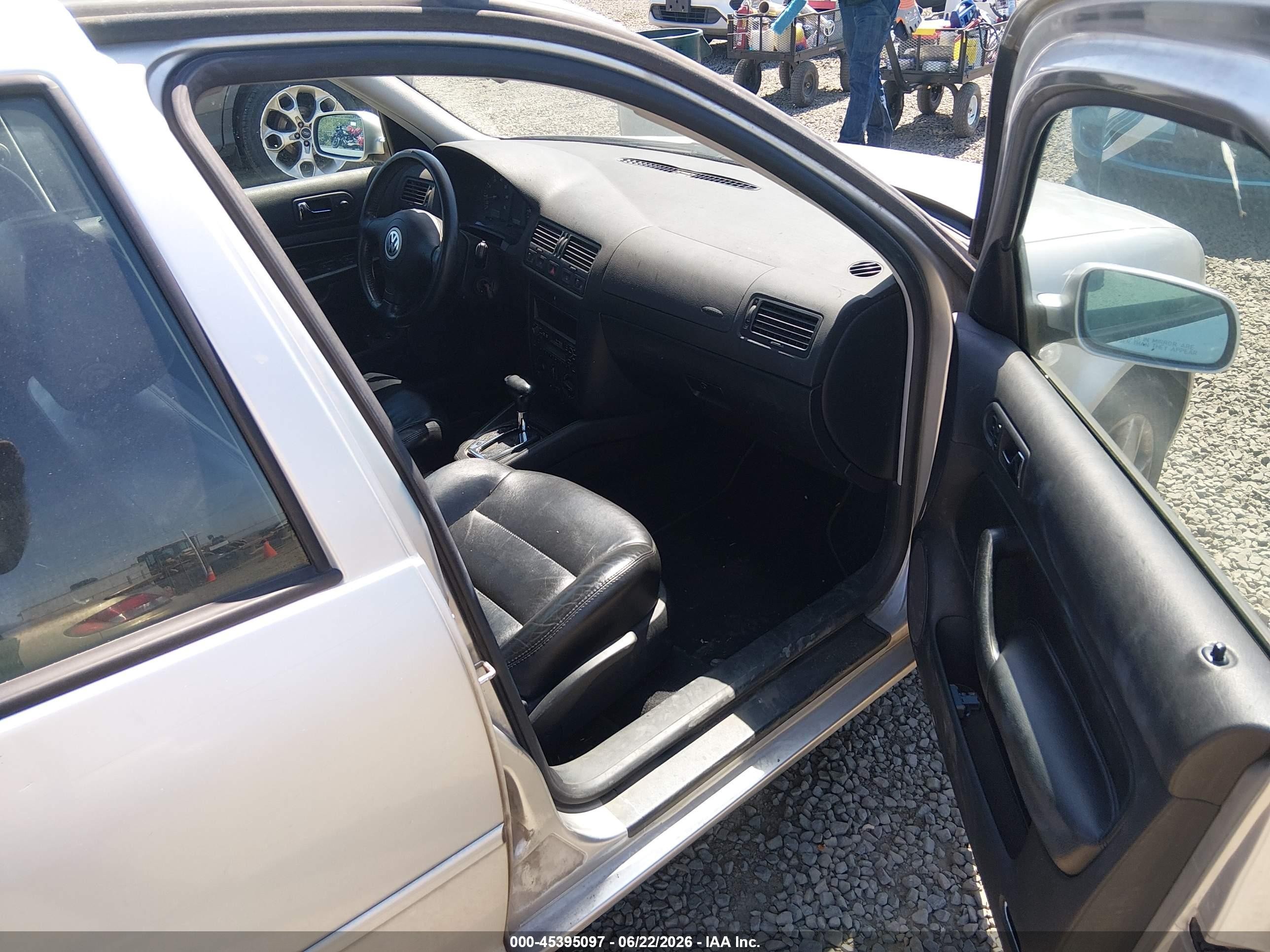 2000 Volkswagen Jetta Gls Vr6 Silver vin: 3VWSE29M4YM191648