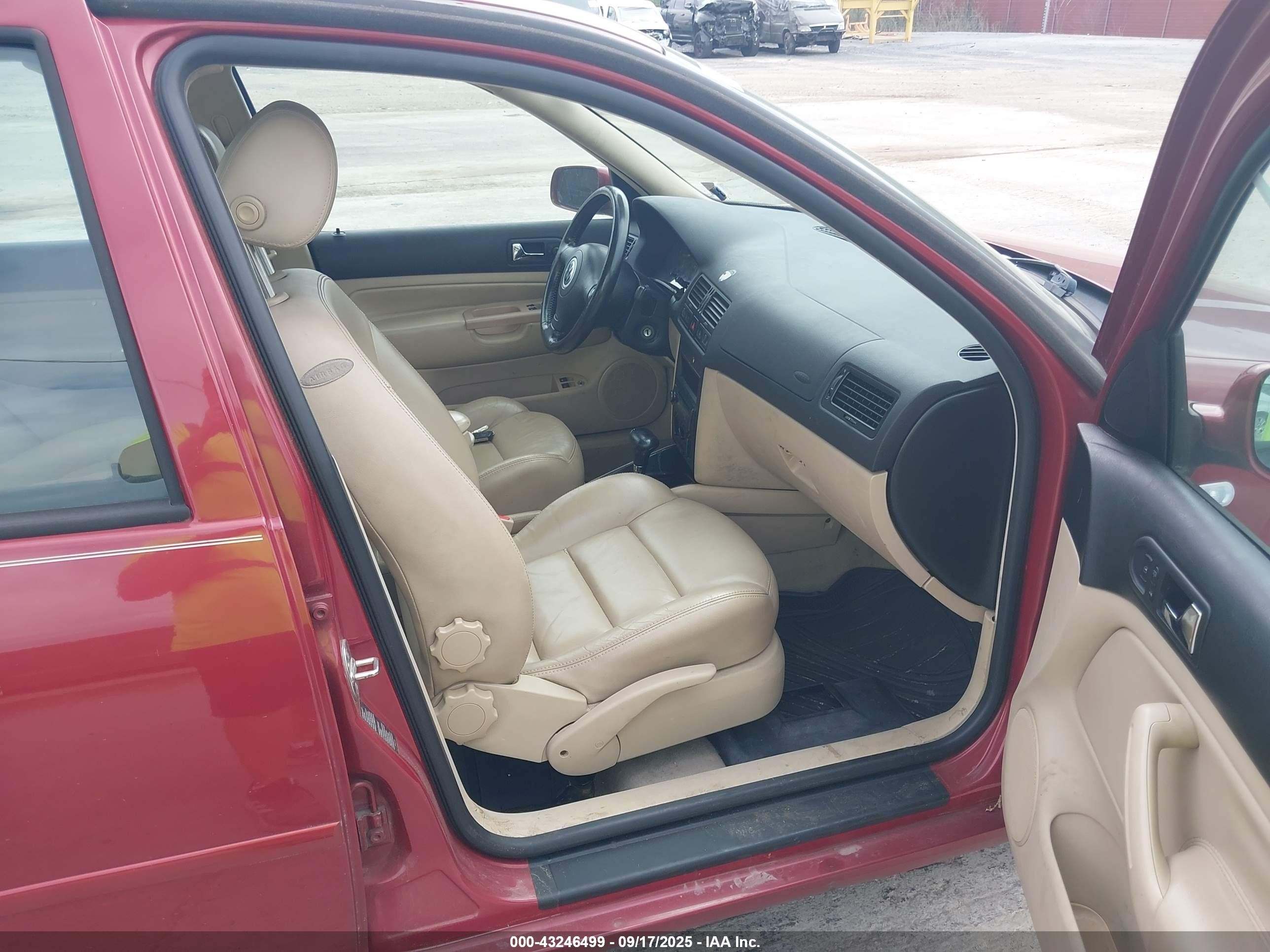 2000 Volkswagen Jetta Gls Vr6 Красный vin: 3VWSE29M5YM024554