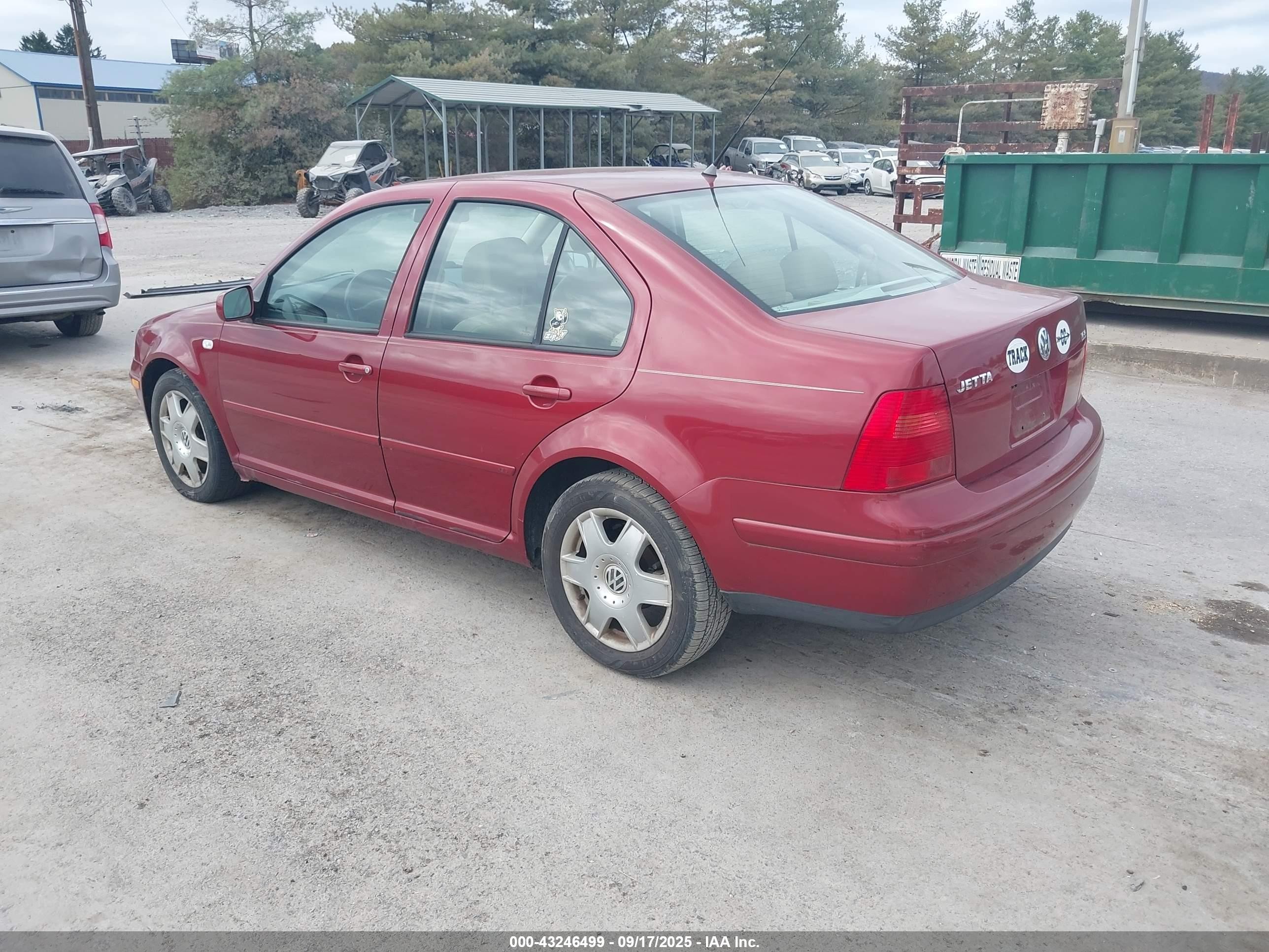 2000 Volkswagen Jetta Gls Vr6 Красный vin: 3VWSE29M5YM024554