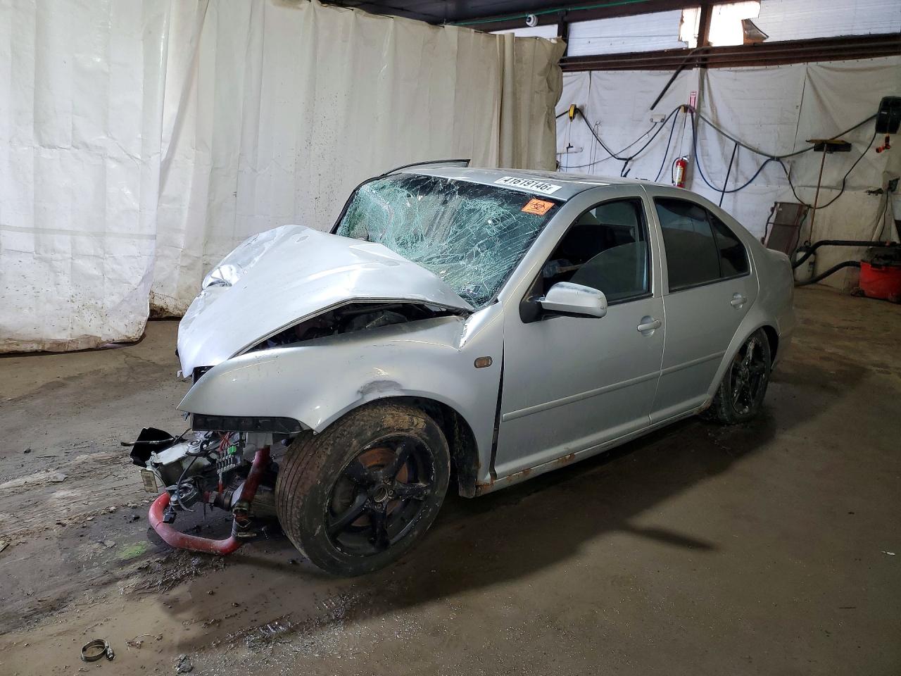 2002 Volkswagen Jetta Gls Silver vin: 3VWSE69M02M194240