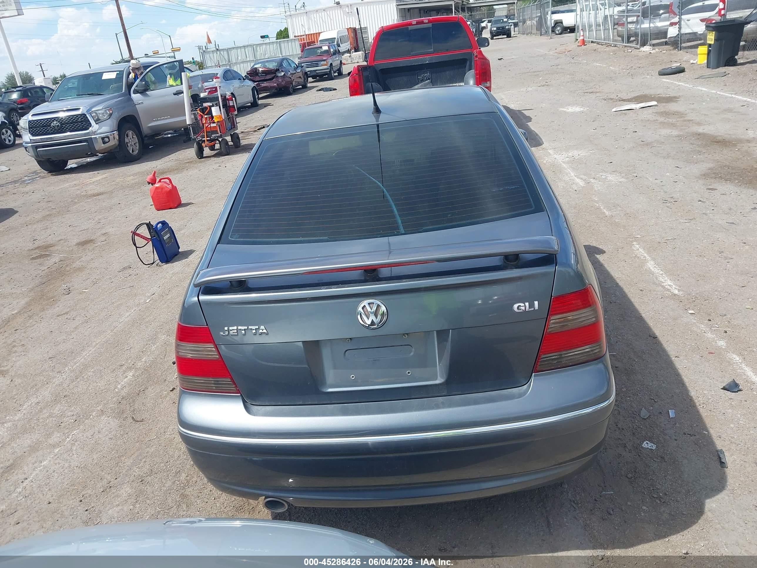 2004 Volkswagen Jetta Gls Серый vin: 3VWSE69M74M147516