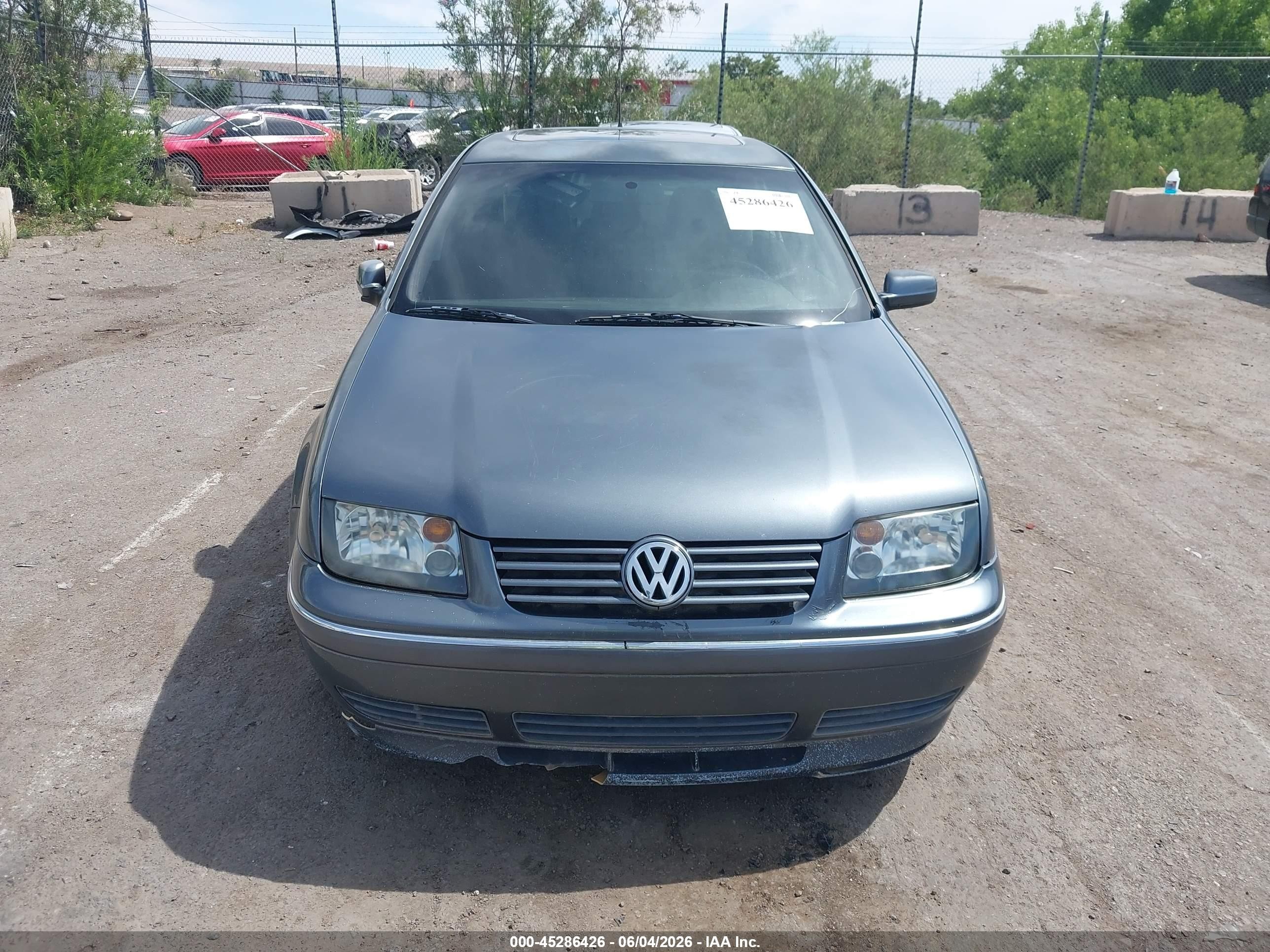 2004 Volkswagen Jetta Gls Серый vin: 3VWSE69M74M147516