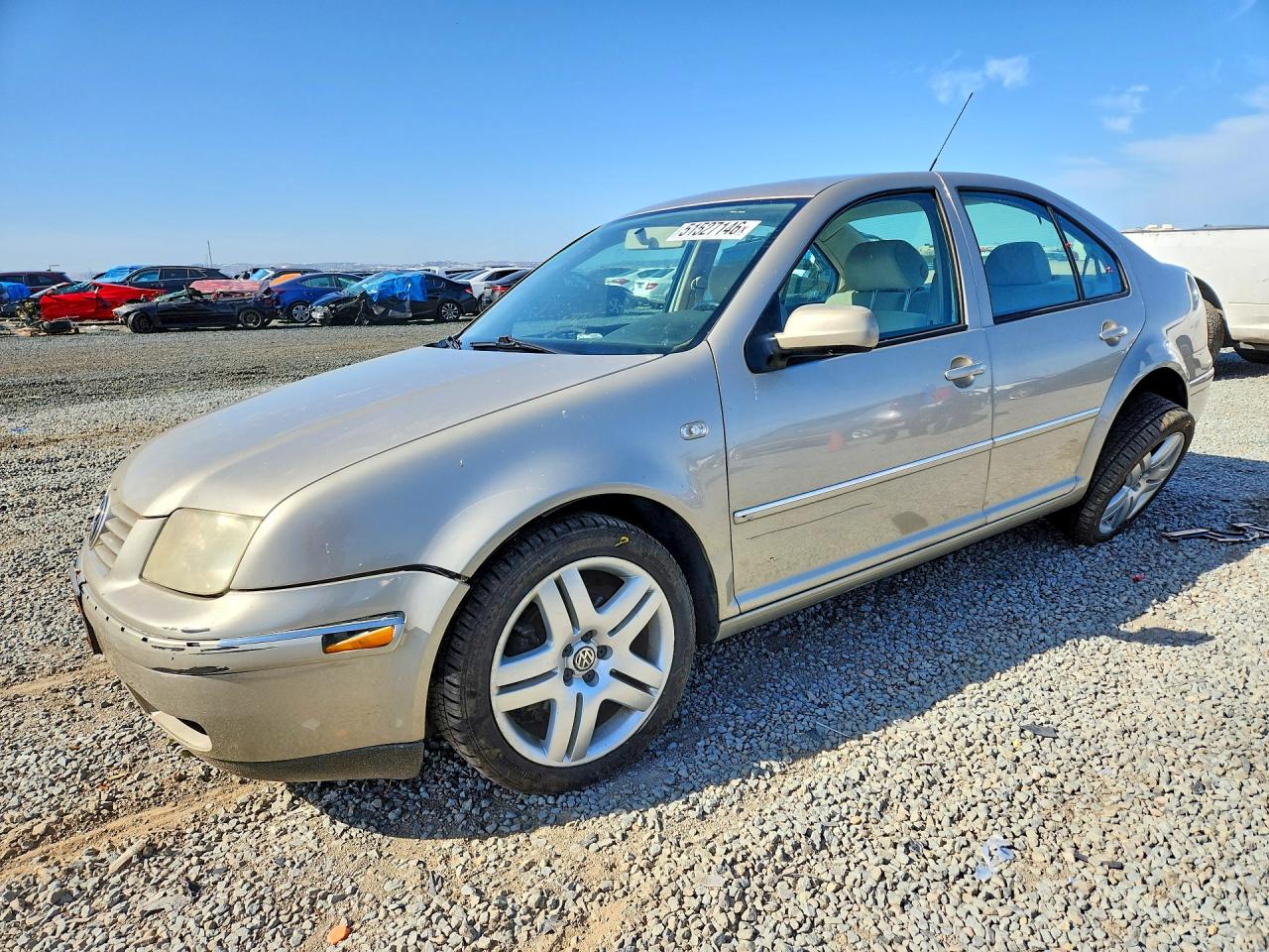 2004 Volkswagen Jetta Gls Tan vin: 3VWSE69M14M045239