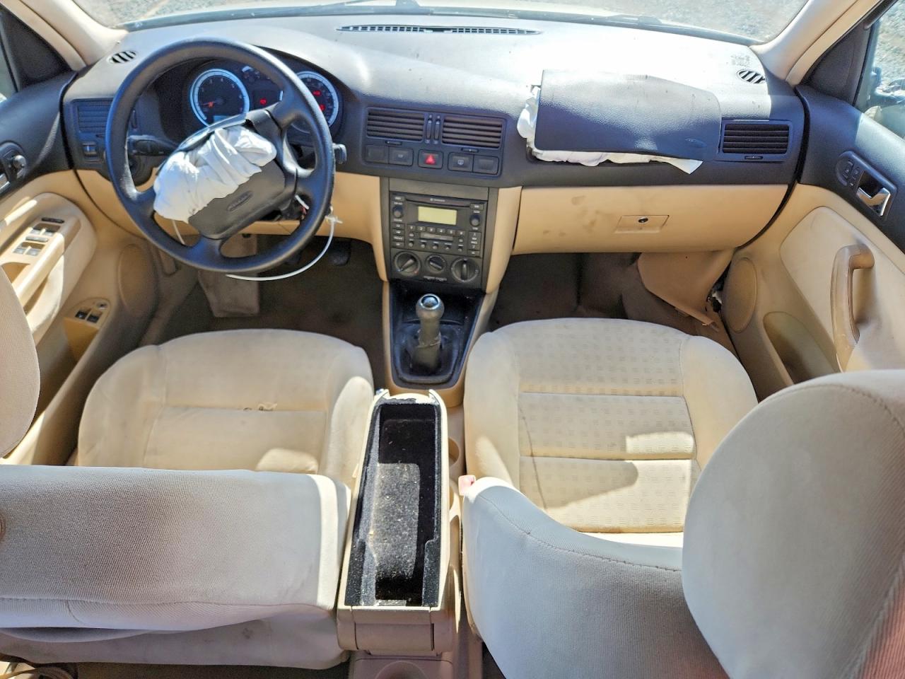 2004 Volkswagen Jetta Gls Tan vin: 3VWSE69M14M045239