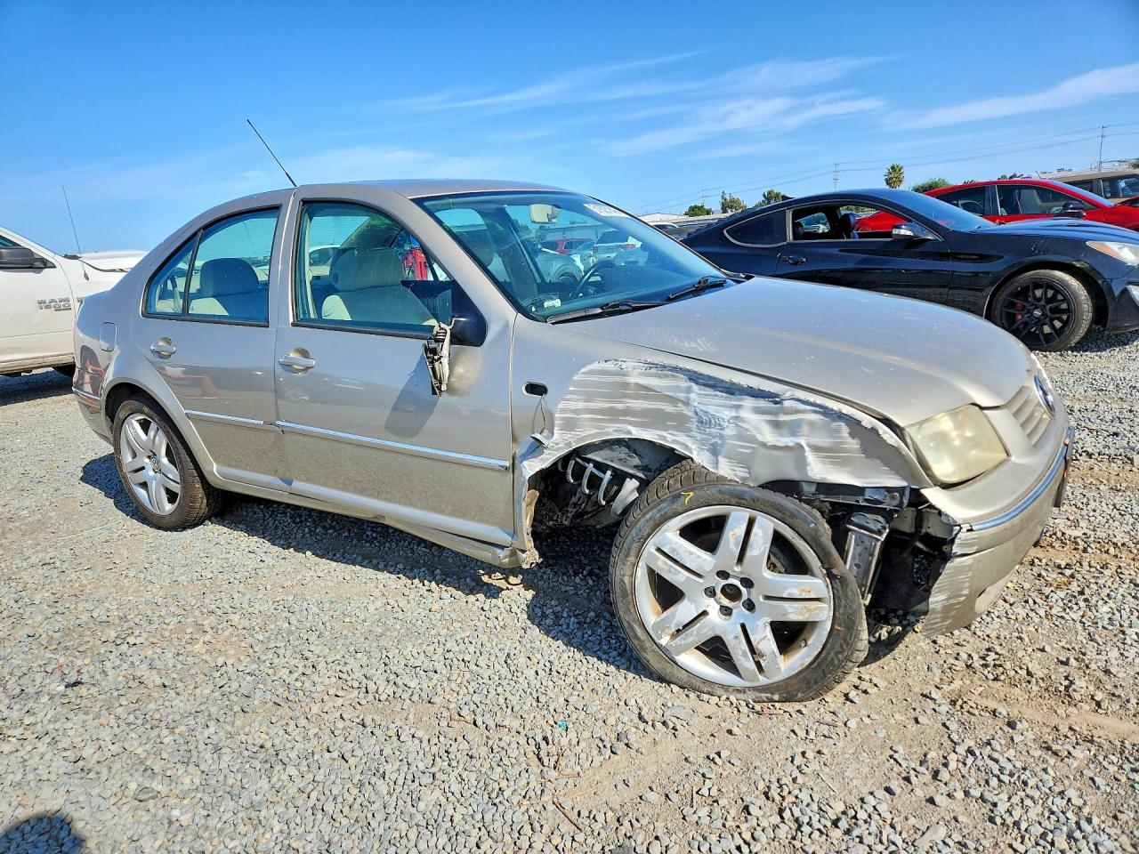 2004 Volkswagen Jetta Gls Tan vin: 3VWSE69M14M045239