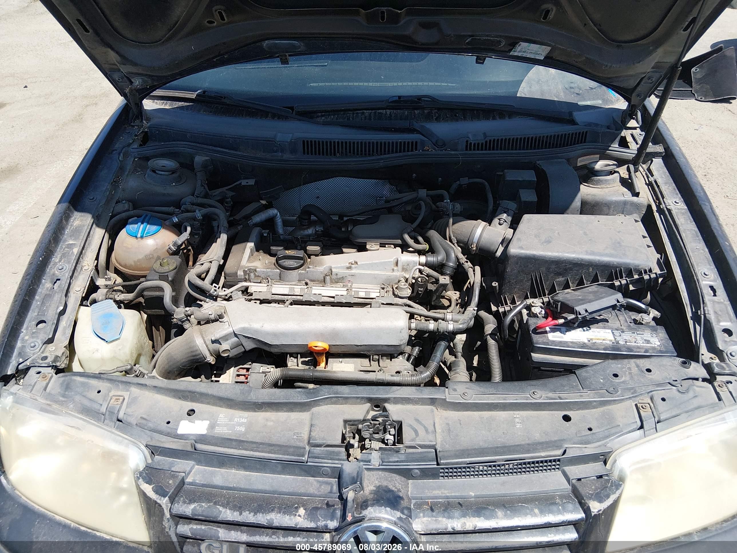 2005 Volkswagen Jetta Gli 1.8t Dark Blue vin: 3VWSE69M55M057282