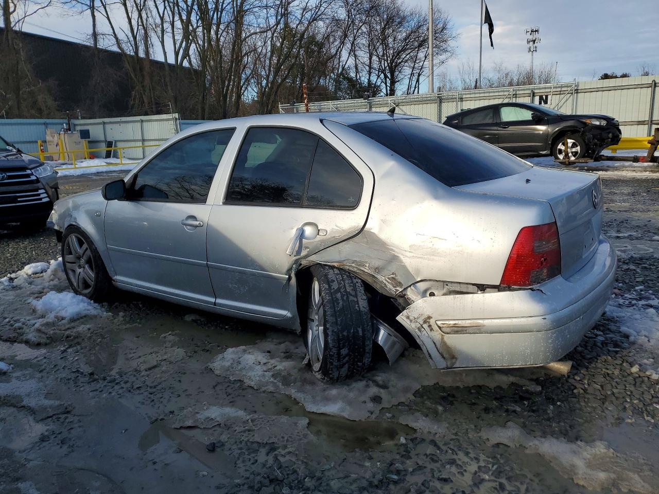 2002 Volkswagen Jetta Gls Silver vin: 3VWSE69M62M100250