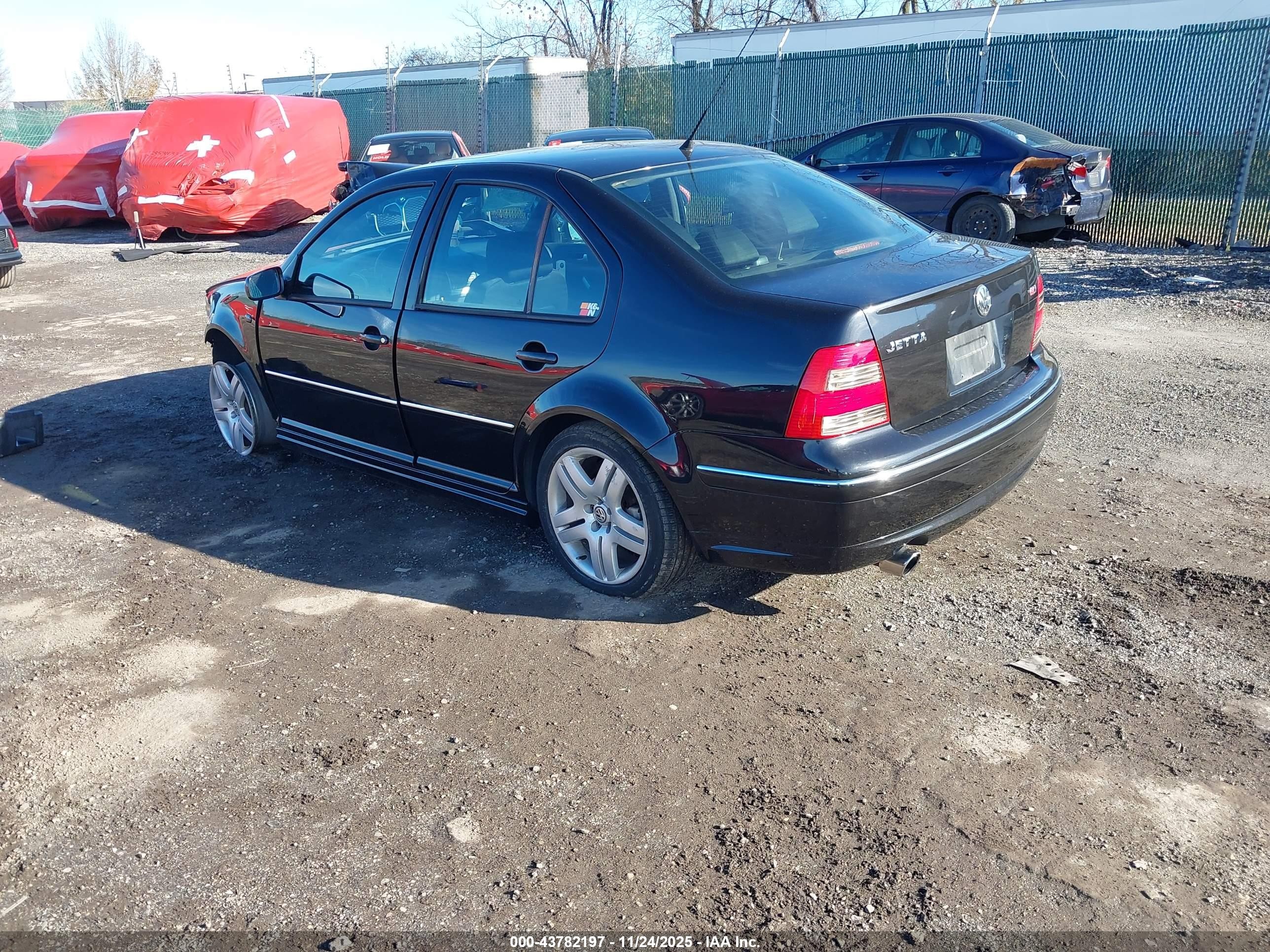 2004 Volkswagen Jetta Gli 1.8t Black vin: 3VWSE69M64M147121