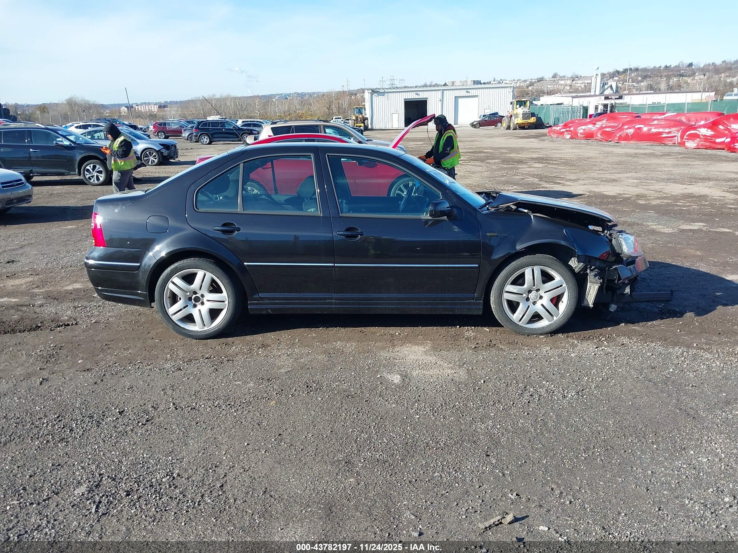 2004 Volkswagen Jetta Gli 1.8t Black vin: 3VWSE69M64M147121