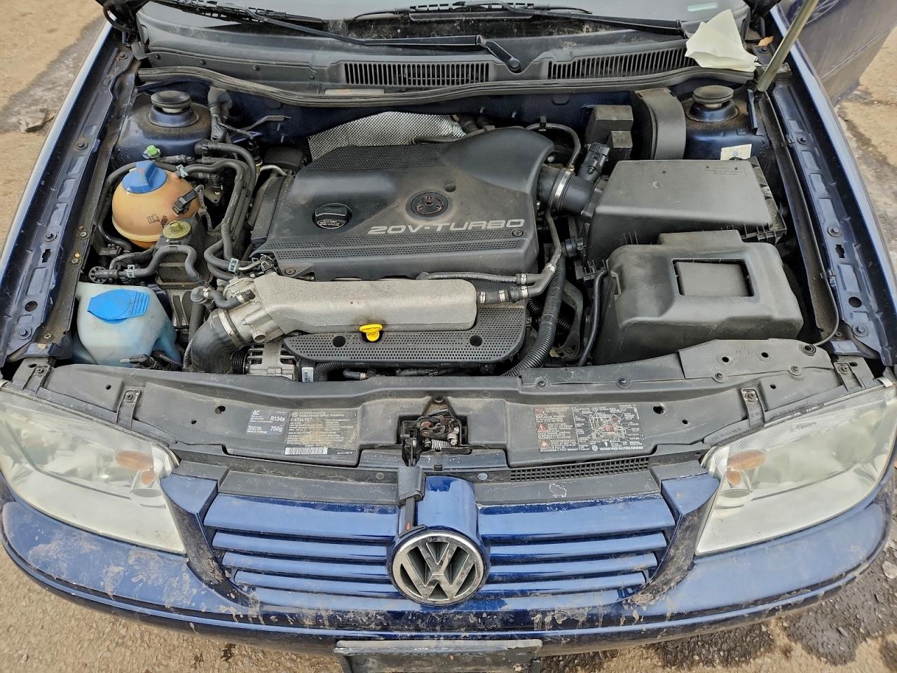 2002 Volkswagen Jetta Gls Blue vin: 3VWSE69M72M135735