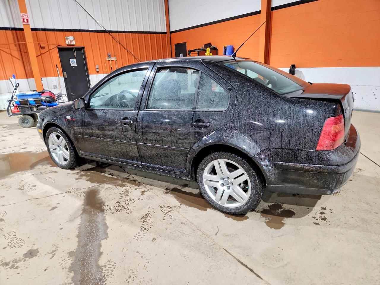2002 Volkswagen Jetta Gls Black vin: 3VWSE69M72M171019