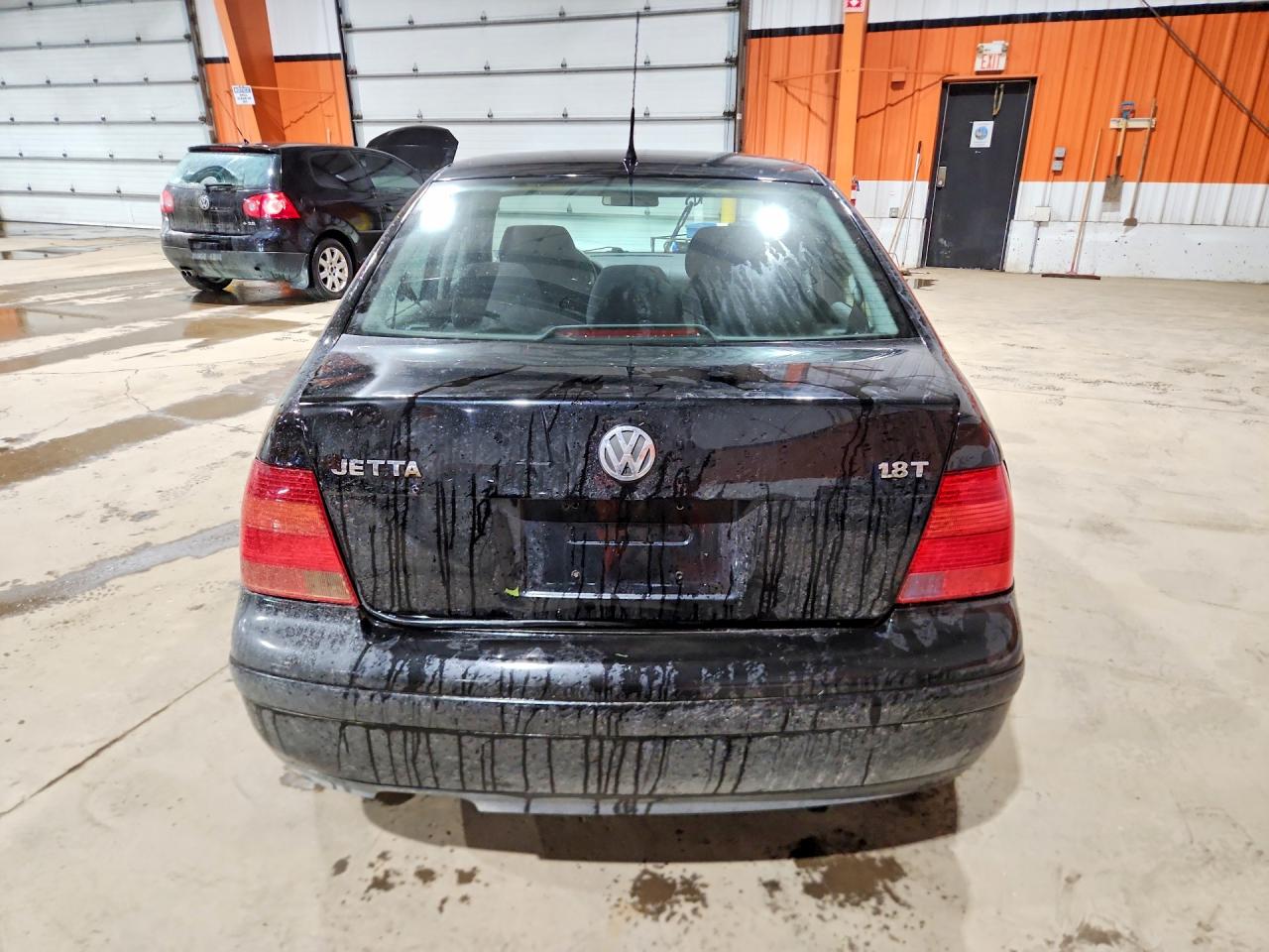 2002 Volkswagen Jetta Gls Black vin: 3VWSE69M72M171019