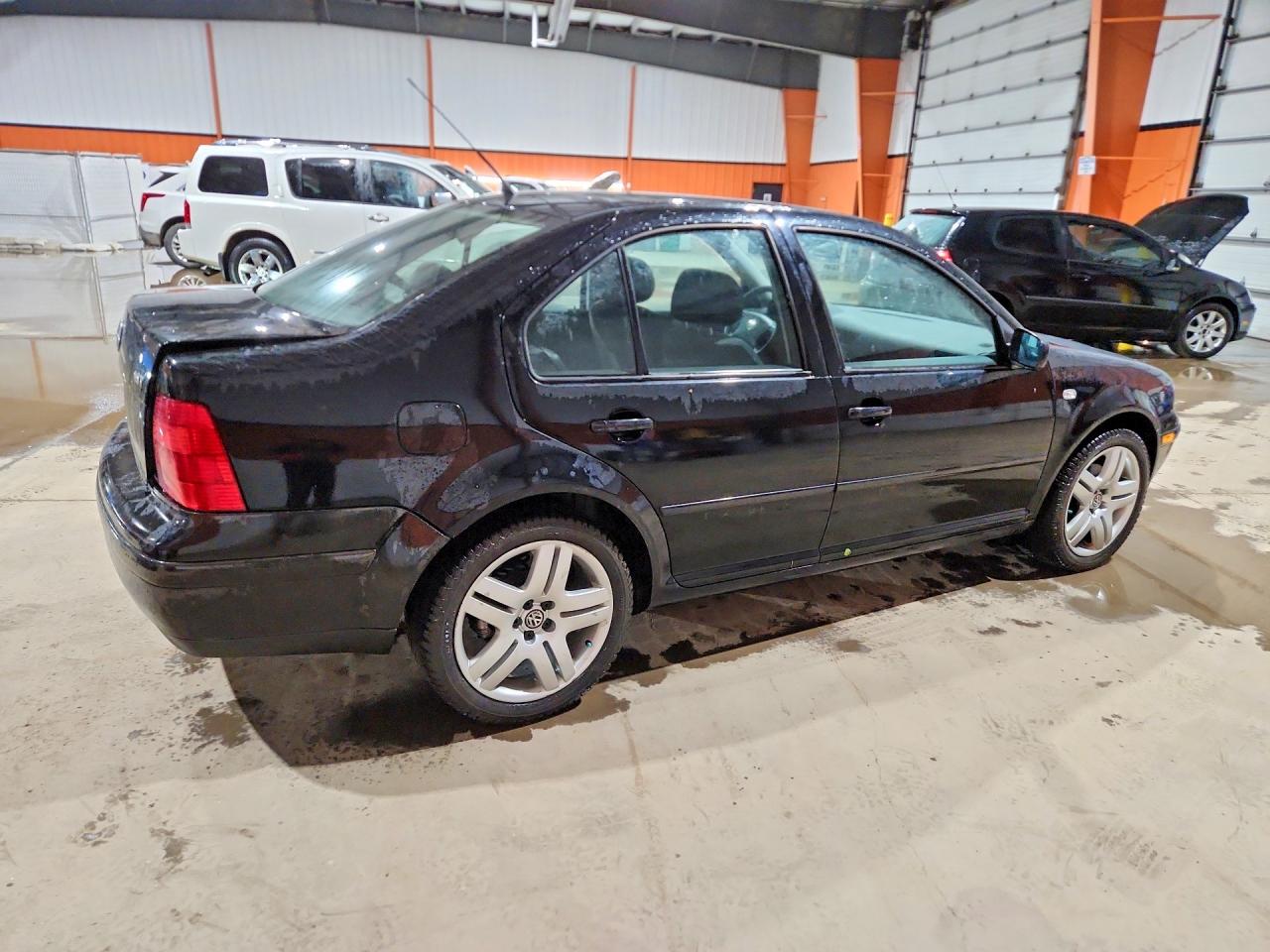 2002 Volkswagen Jetta Gls Black vin: 3VWSE69M72M171019