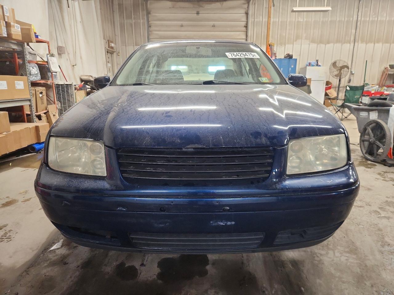 2002 Volkswagen Jetta Gls Blue vin: 3VWSE69M72M172722