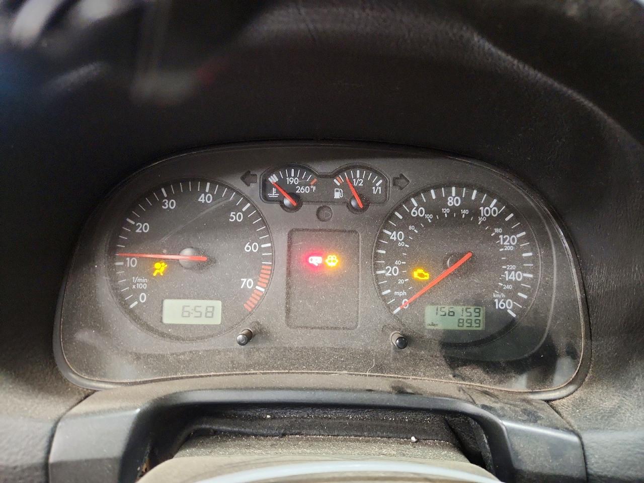 2002 Volkswagen Jetta Gls Blue vin: 3VWSE69M72M172722