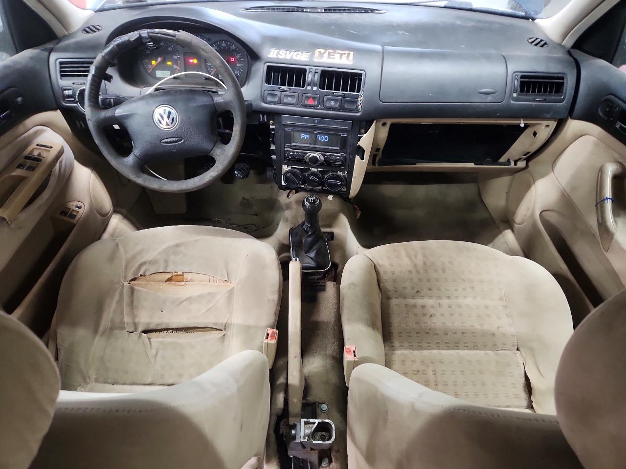 2002 Volkswagen Jetta Gls Blue vin: 3VWSE69M72M172722