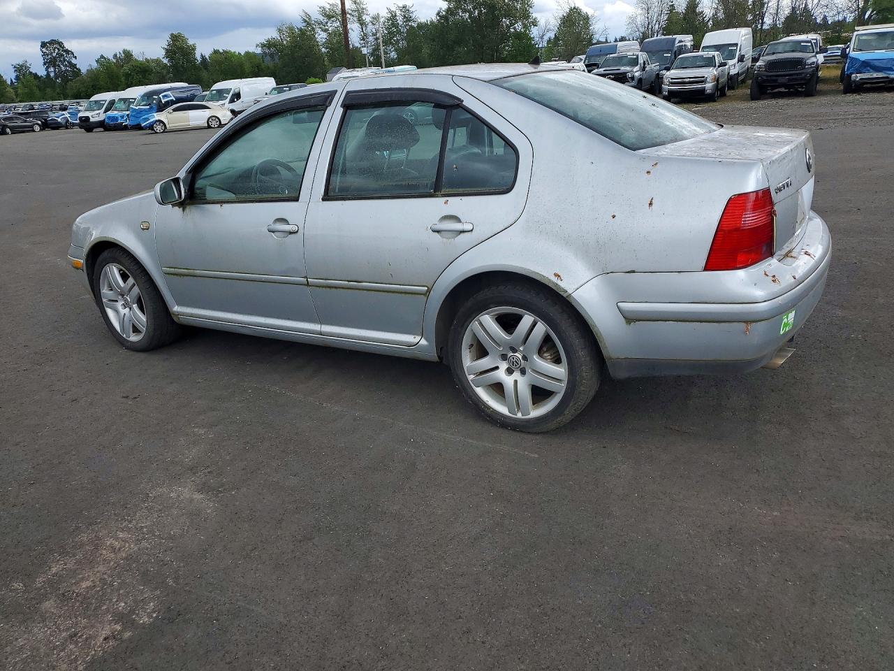 2002 Volkswagen Jetta Gls Серебряный vin: 3VWSE69M82M190596