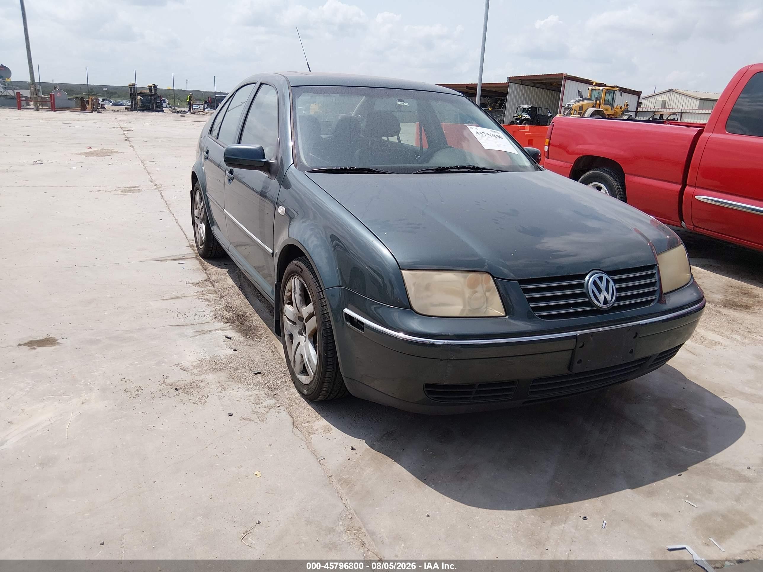 2004 Volkswagen Jetta Gls 1.8t Green vin: 3VWSE69M84M108675