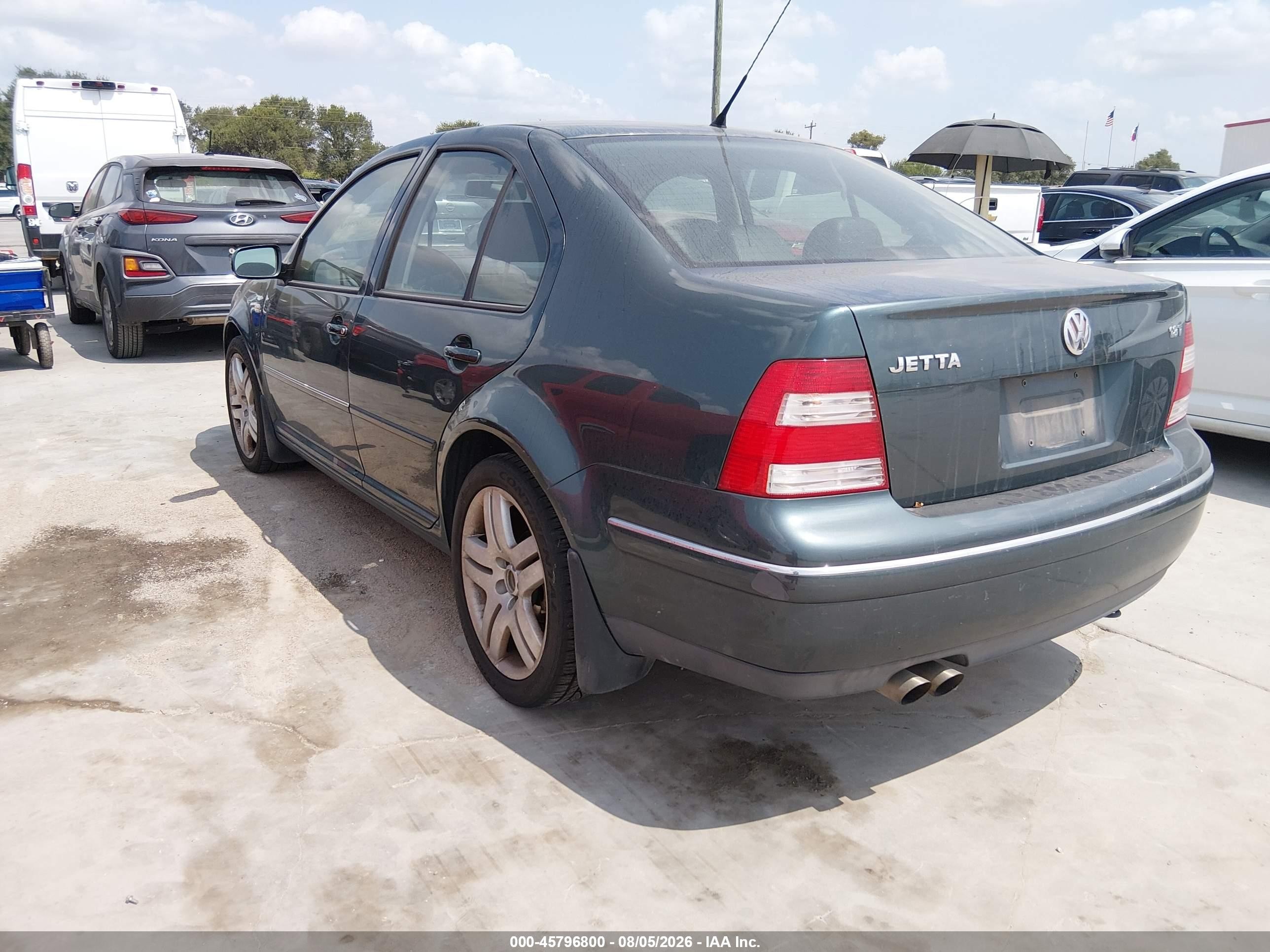 2004 Volkswagen Jetta Gls 1.8t Green vin: 3VWSE69M84M108675