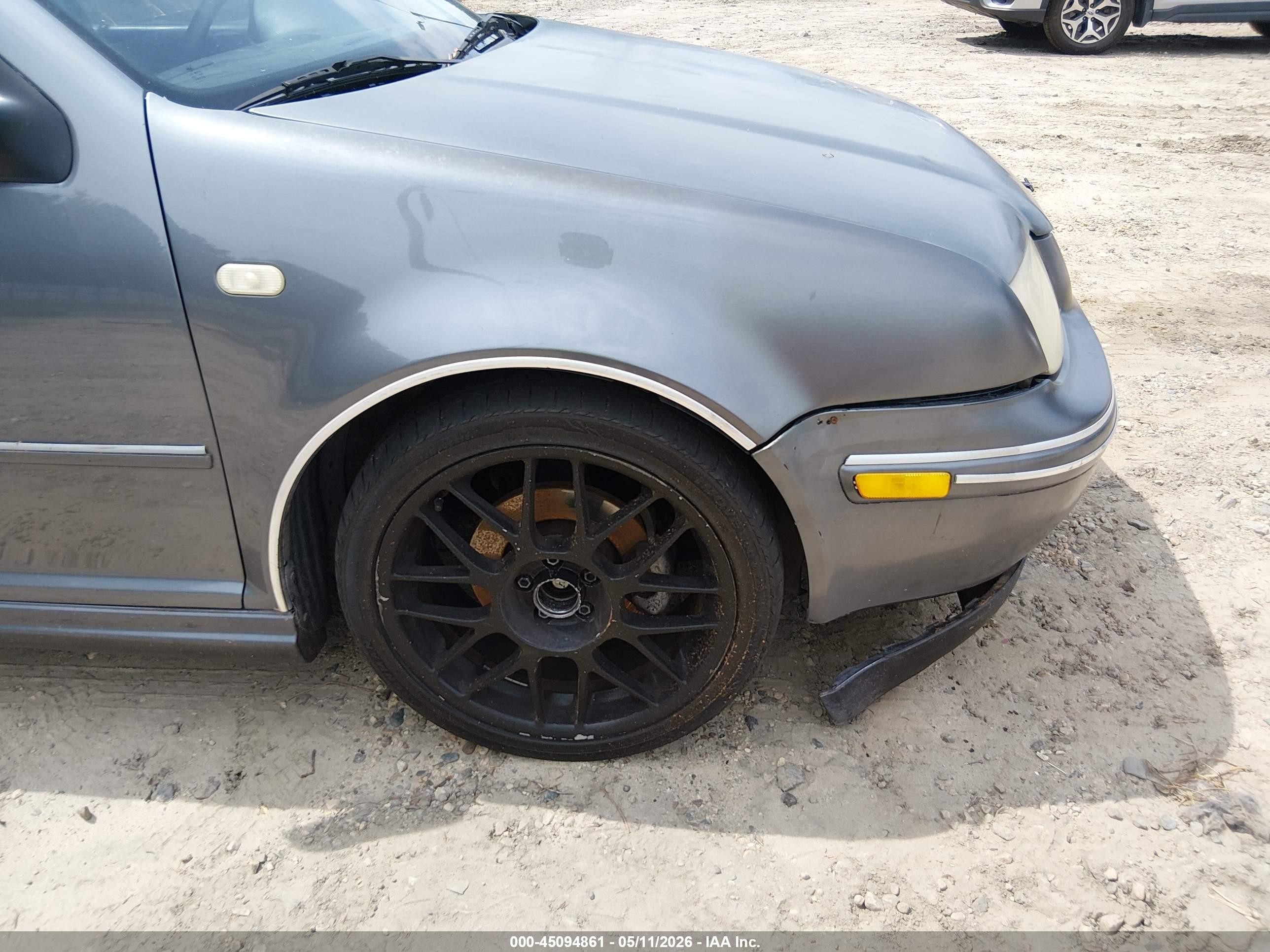 2004 Volkswagen Jetta Gli 1.8t Серый vin: 3VWSE69M84M144303