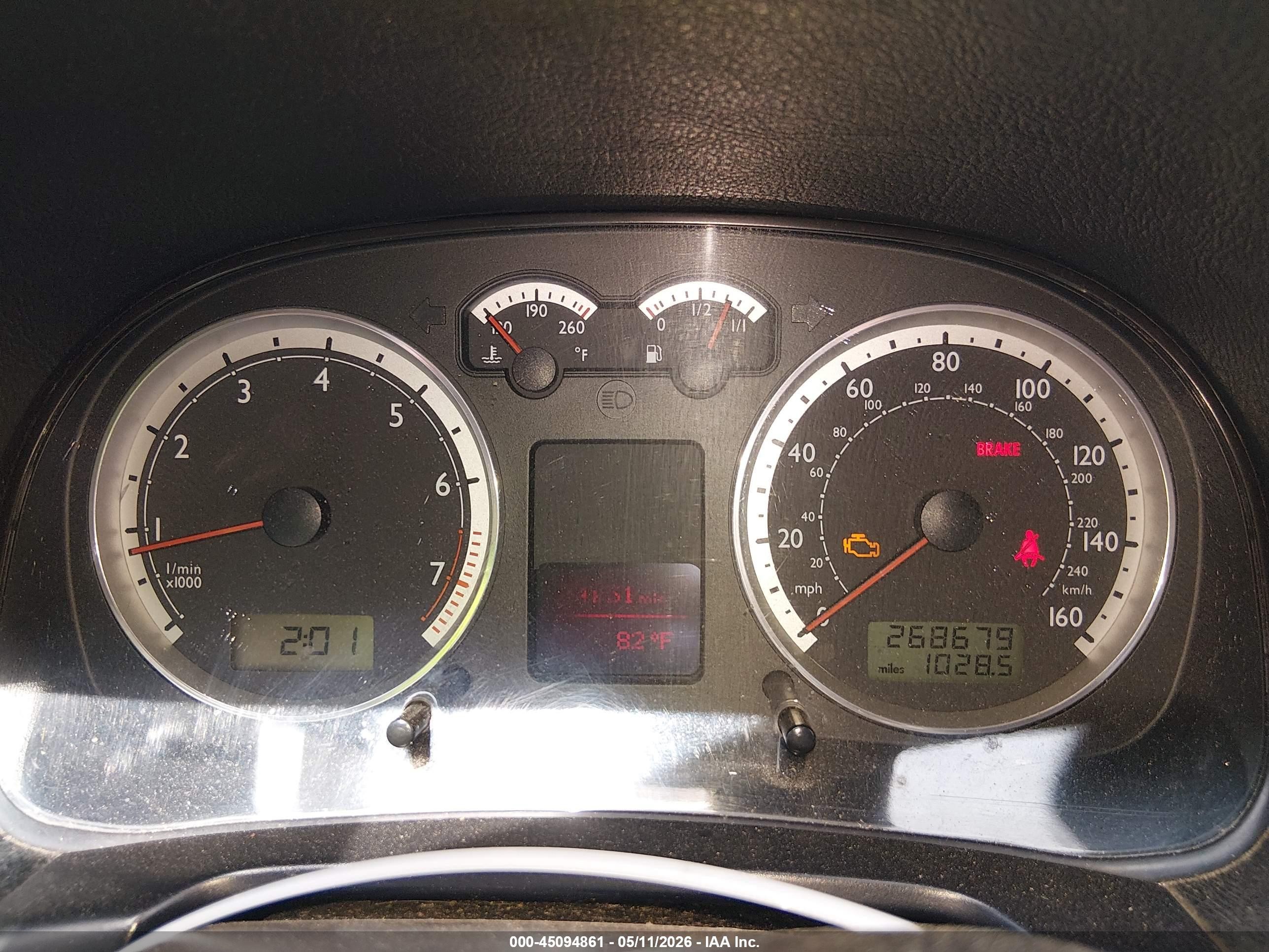 2004 Volkswagen Jetta Gli 1.8t Серый vin: 3VWSE69M84M144303