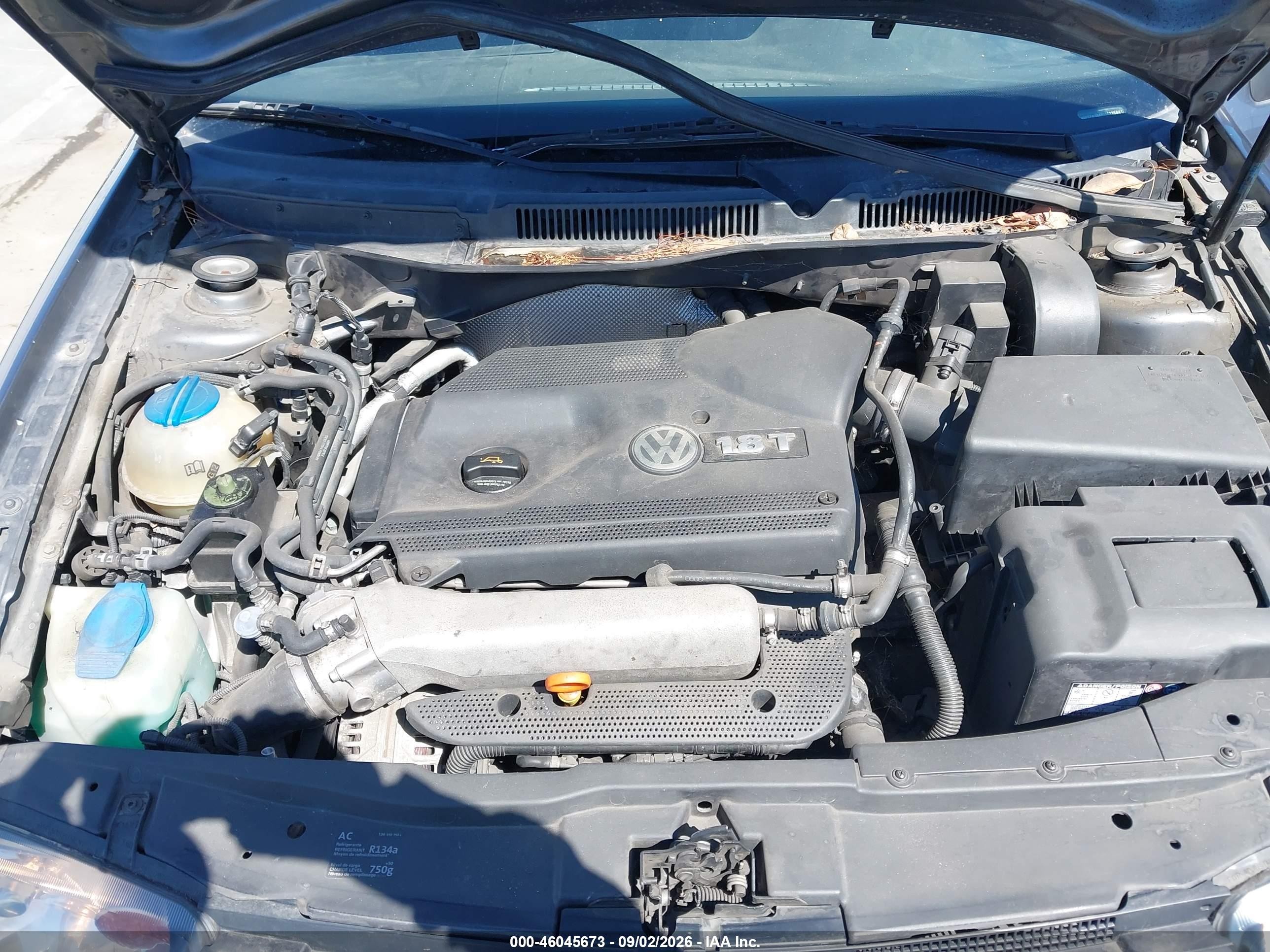 2005 Volkswagen Jetta Gli 1.8t Gray vin: 3VWSE69M85M035941