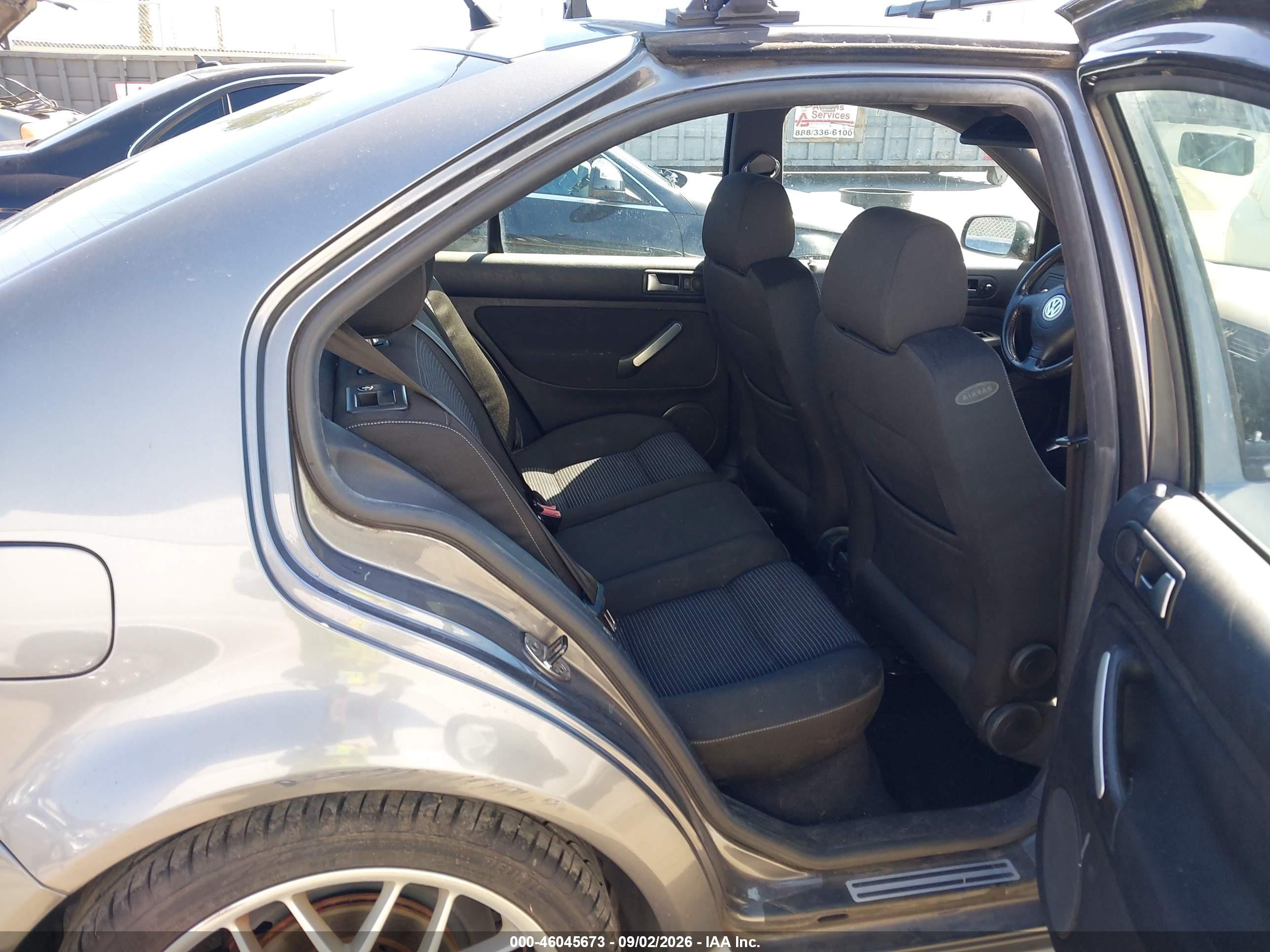 2005 Volkswagen Jetta Gli 1.8t Gray vin: 3VWSE69M85M035941