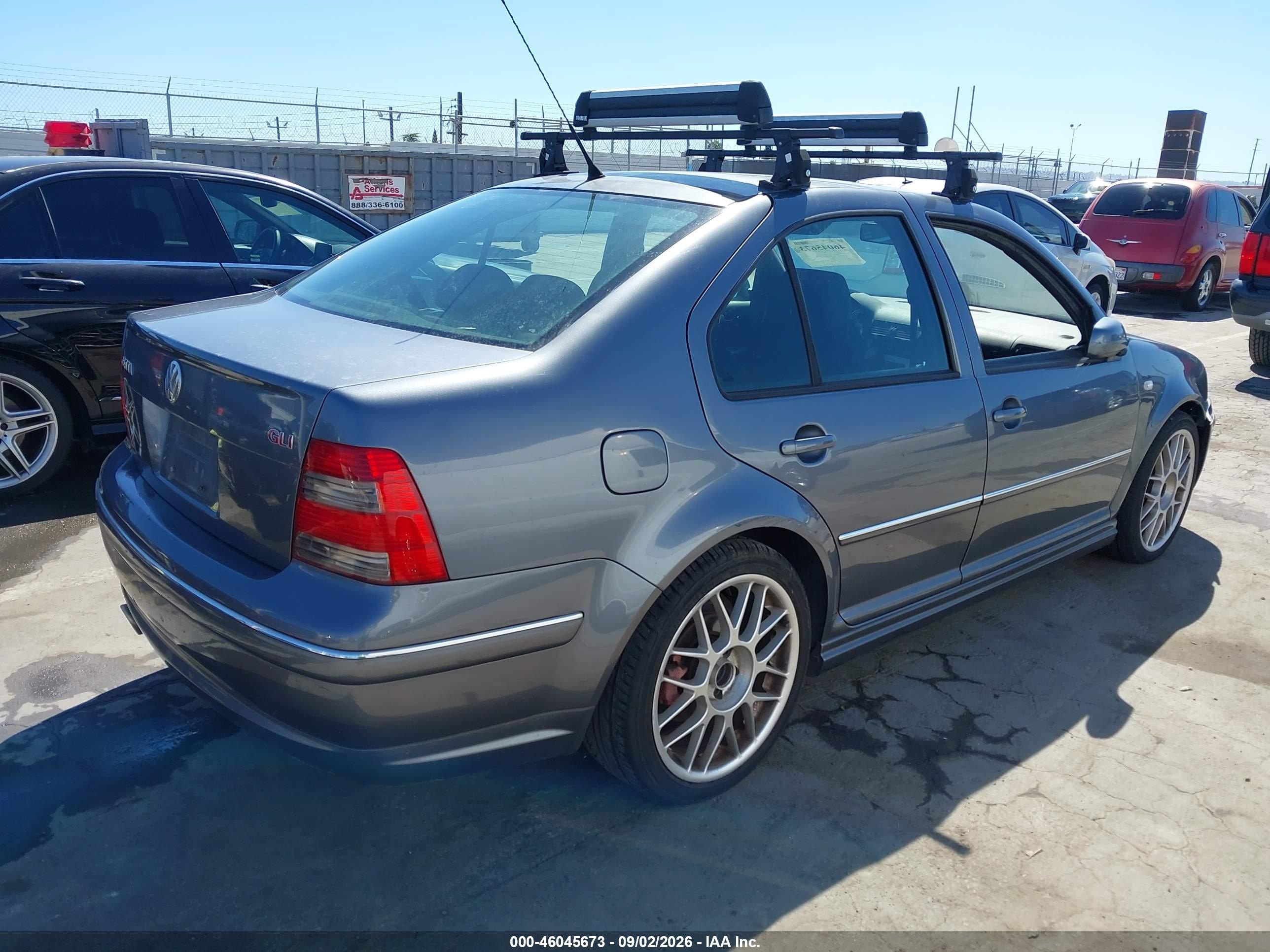 2005 Volkswagen Jetta Gli 1.8t Gray vin: 3VWSE69M85M035941