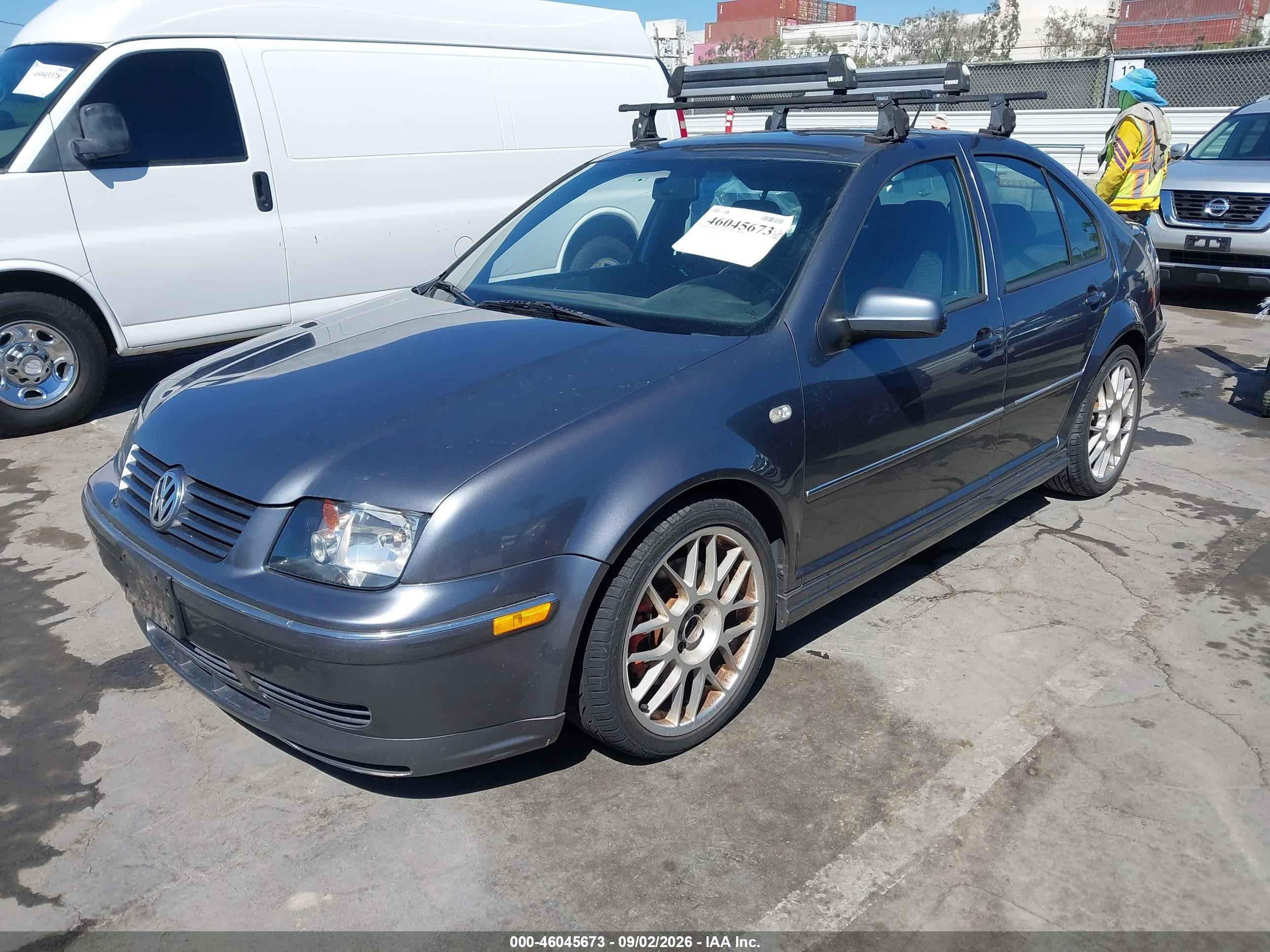 2005 Volkswagen Jetta Gli 1.8t Gray vin: 3VWSE69M85M035941