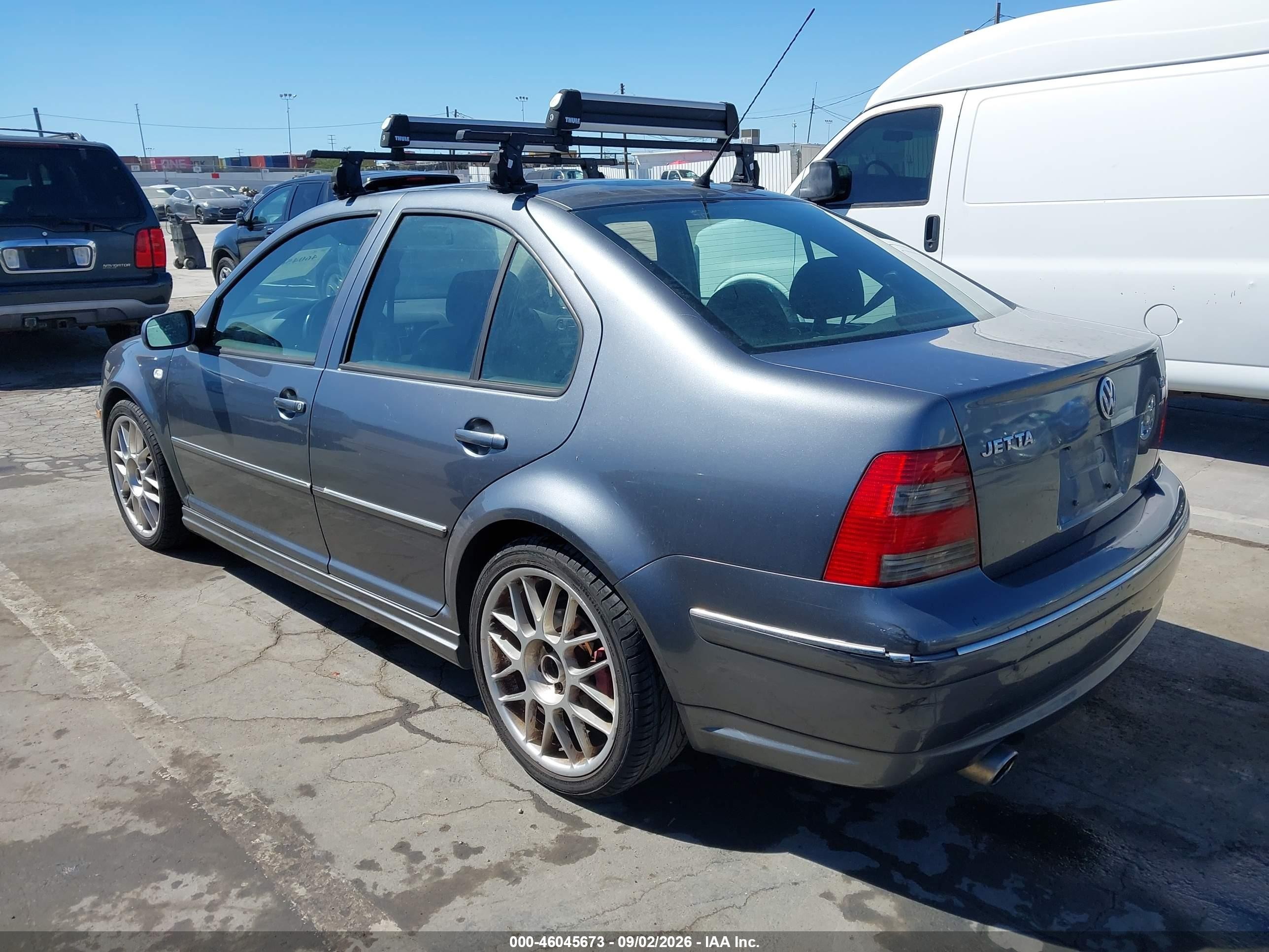 2005 Volkswagen Jetta Gli 1.8t Gray vin: 3VWSE69M85M035941