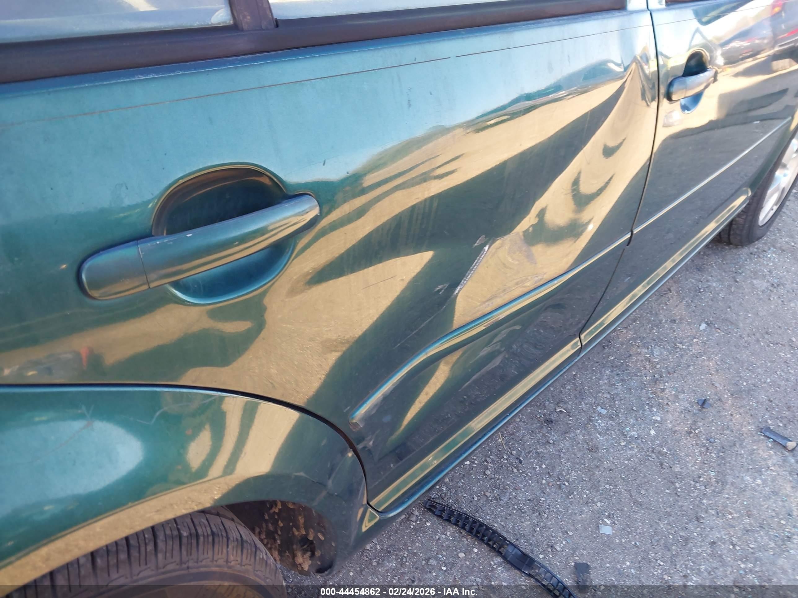 1999 Volkswagen Jetta Gls Tdi Green vin: 3VWSF29M3XM081606